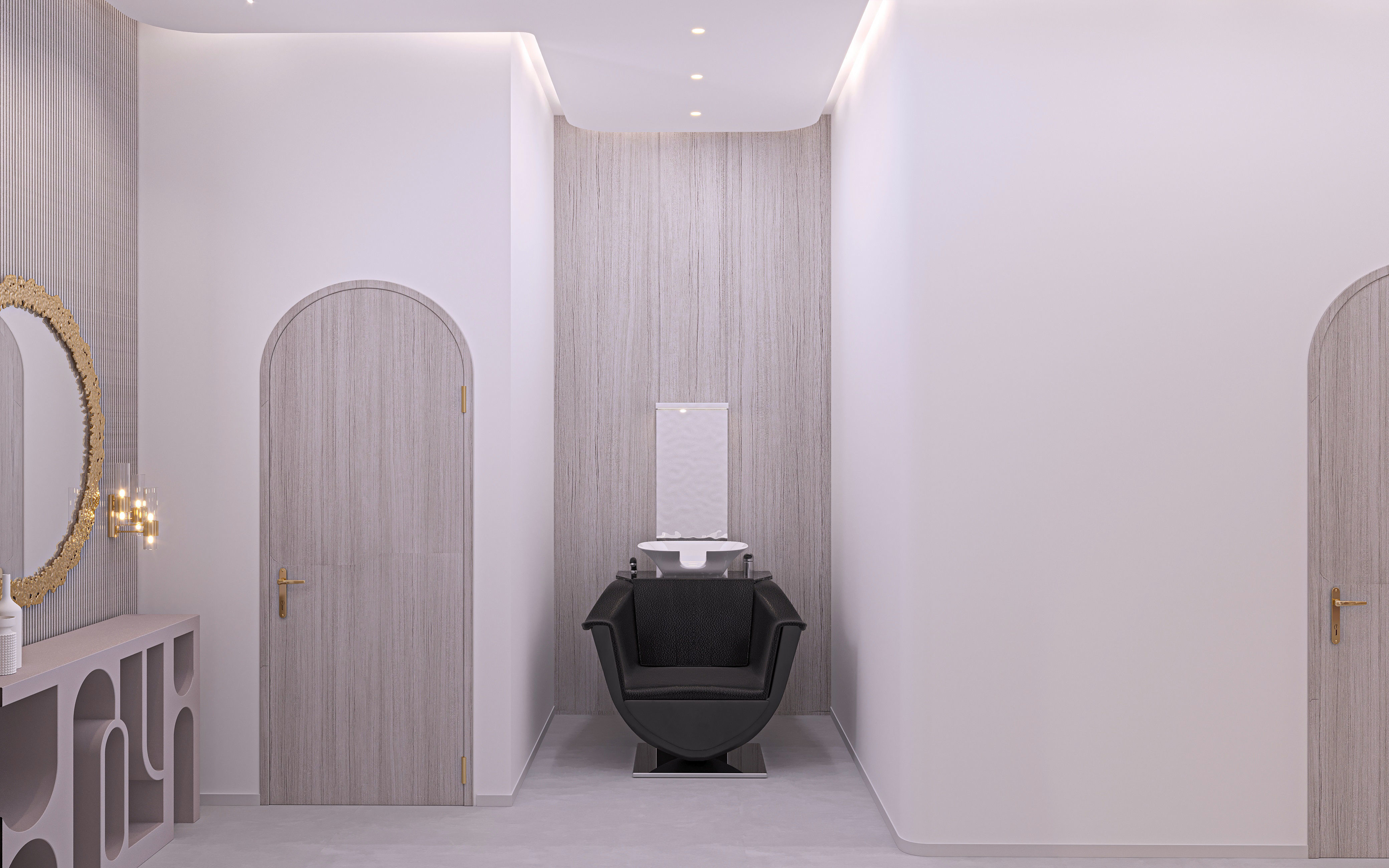 Beauty Salon Interior Scene 3D model  3D model_6