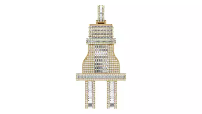 plug hiphop pendant