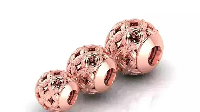 3 size Spherical beads