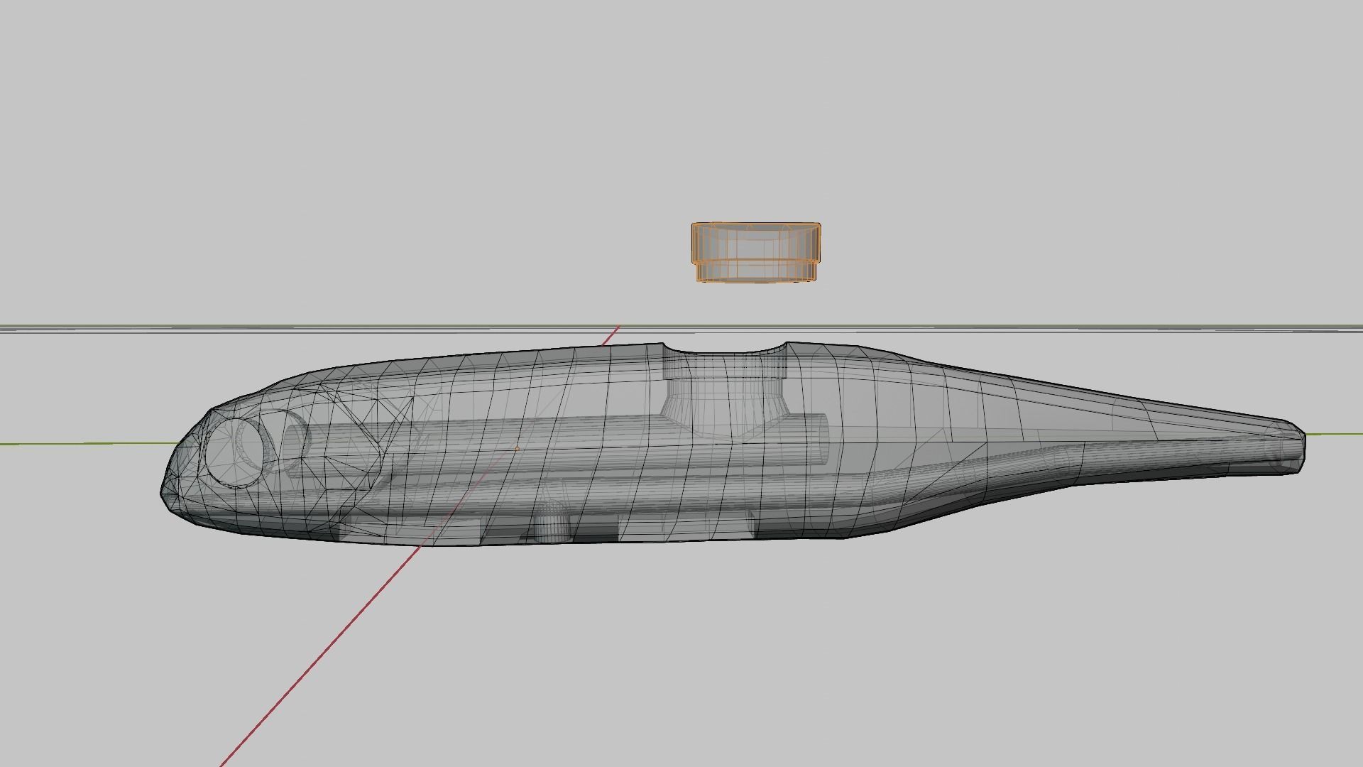 100mm 3D printed Stick Bait Fishing Lure 3D print model_2