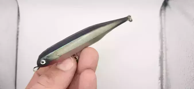 100mm 3D printed Stick Bait Fishing Lure 3D print model