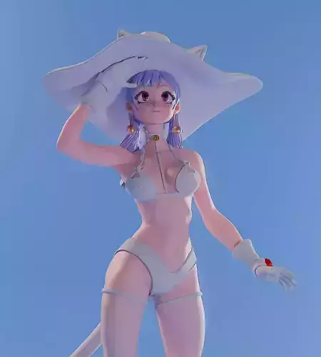 White Witch 3D print model