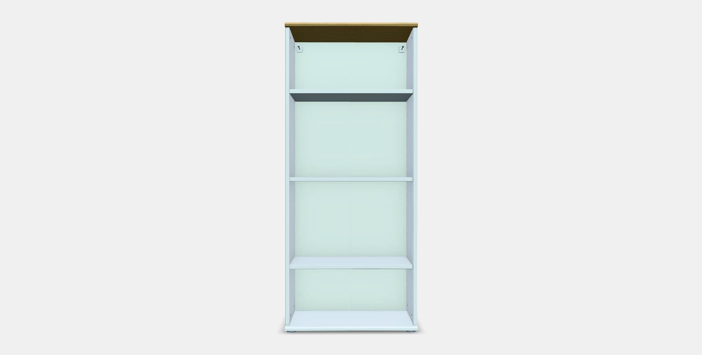 SKRUVBY Bookcase Low-poly 3D model_10
