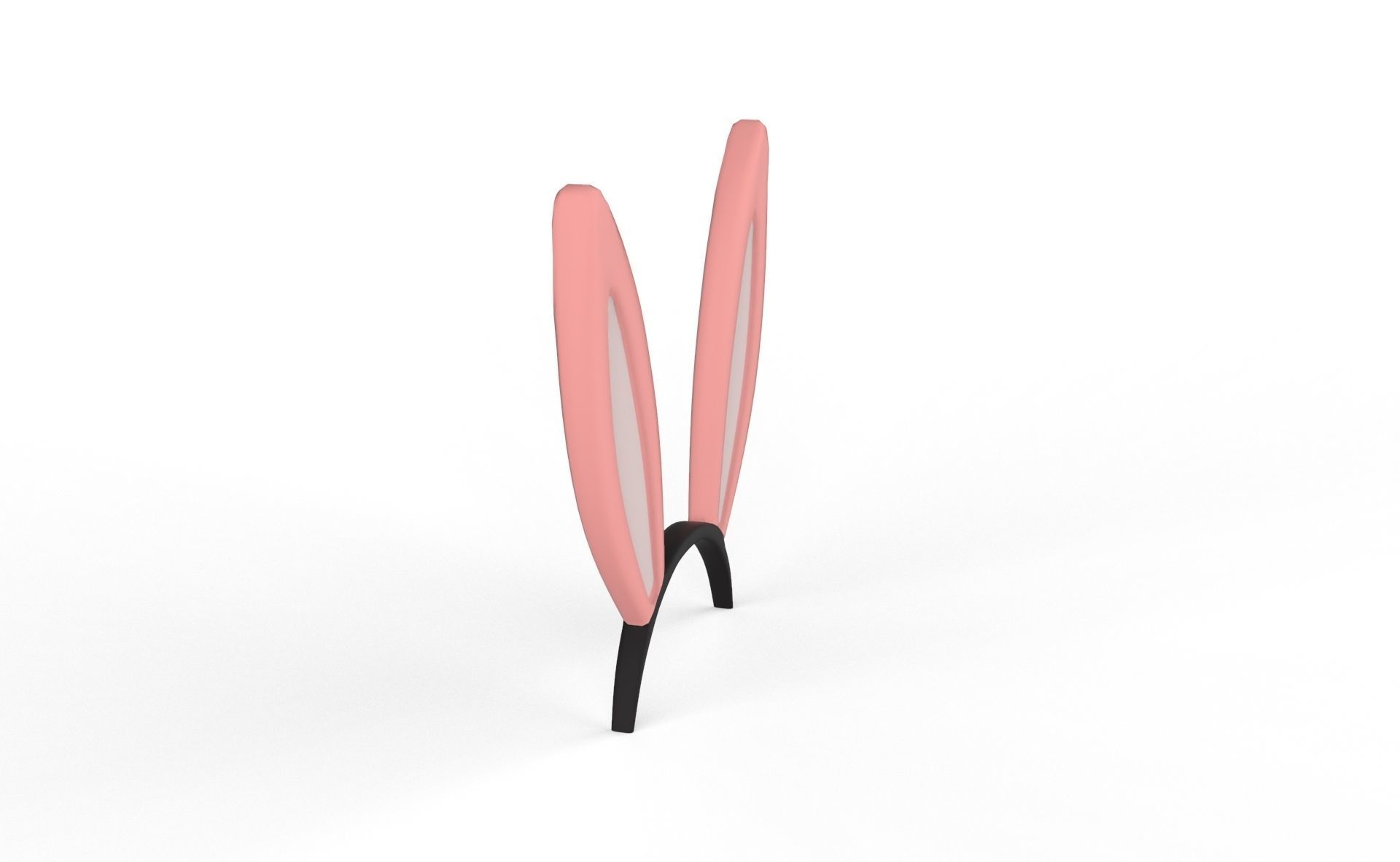 Prop63 Rabbit Headband  Low-poly 3D model_12