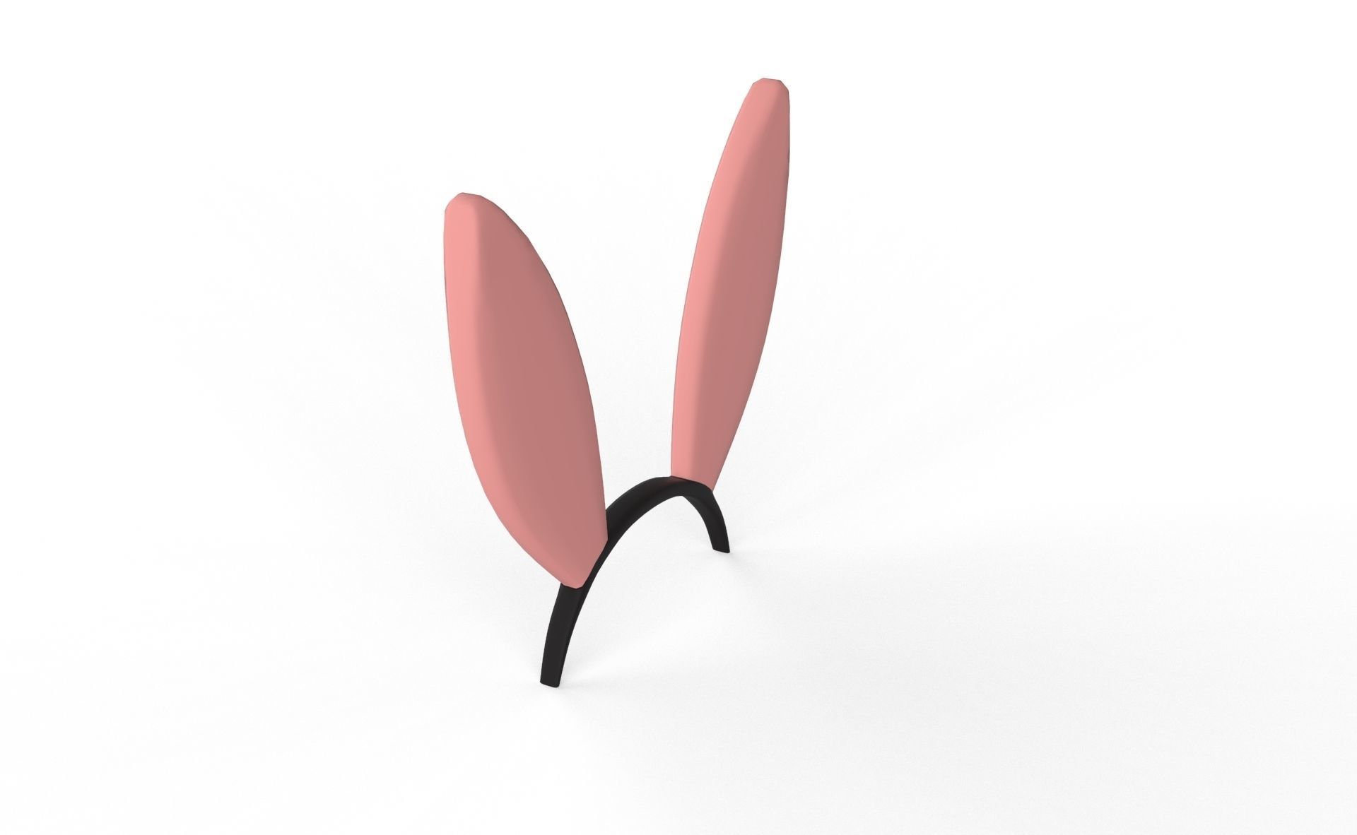 Prop63 Rabbit Headband  Low-poly 3D model_18