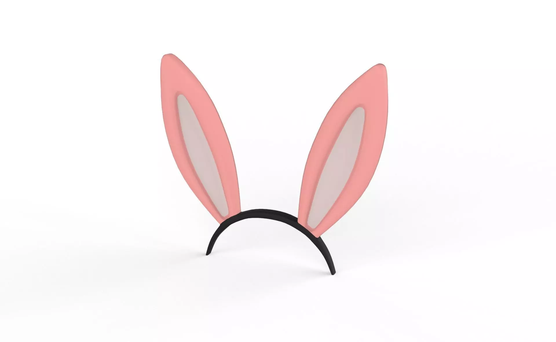 Prop63 Rabbit Headband  Low-poly 3D model_0