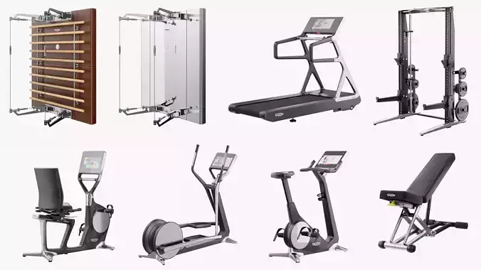 Technogym Personal Line 3D Model Collection