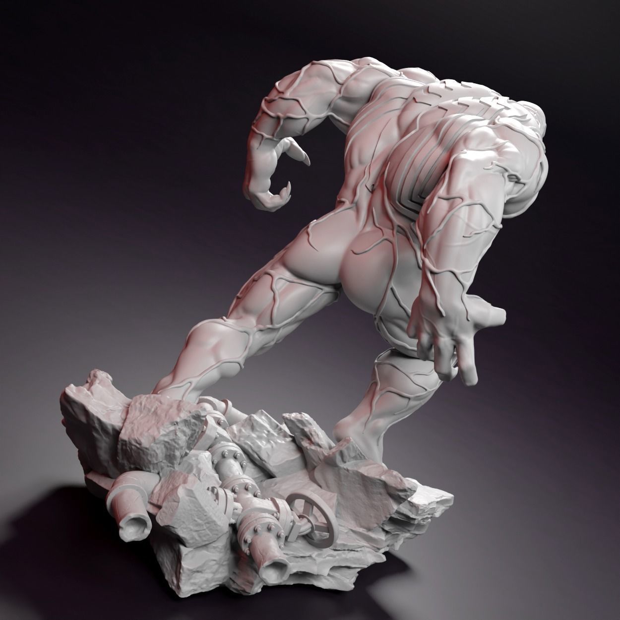 Venom 3D print model_6