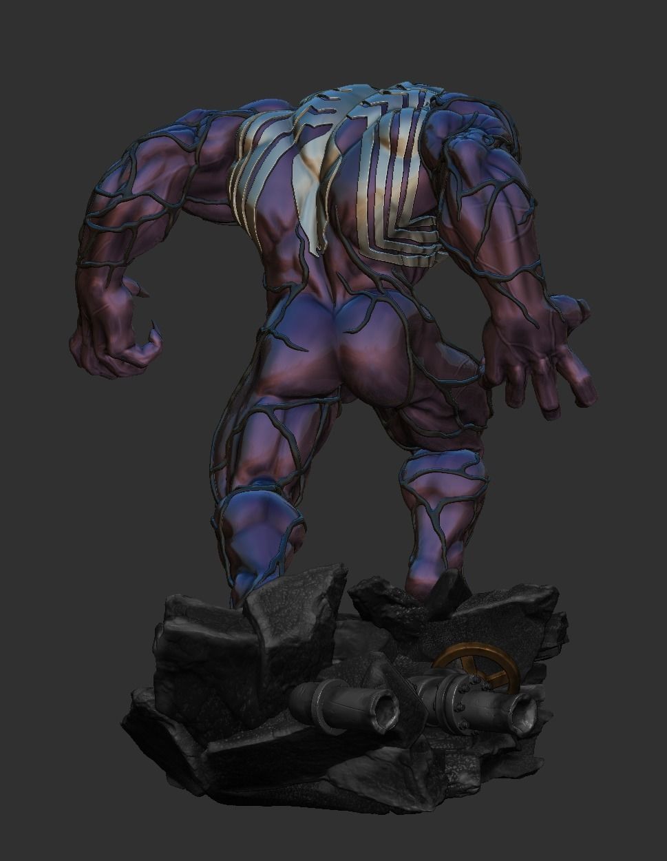 Venom 3D print model_24