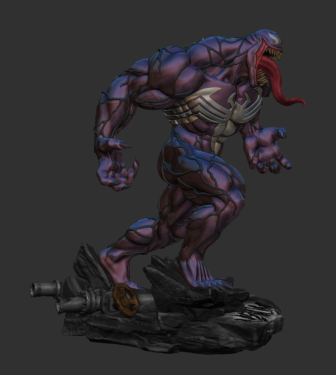 Venom 3D print model_20