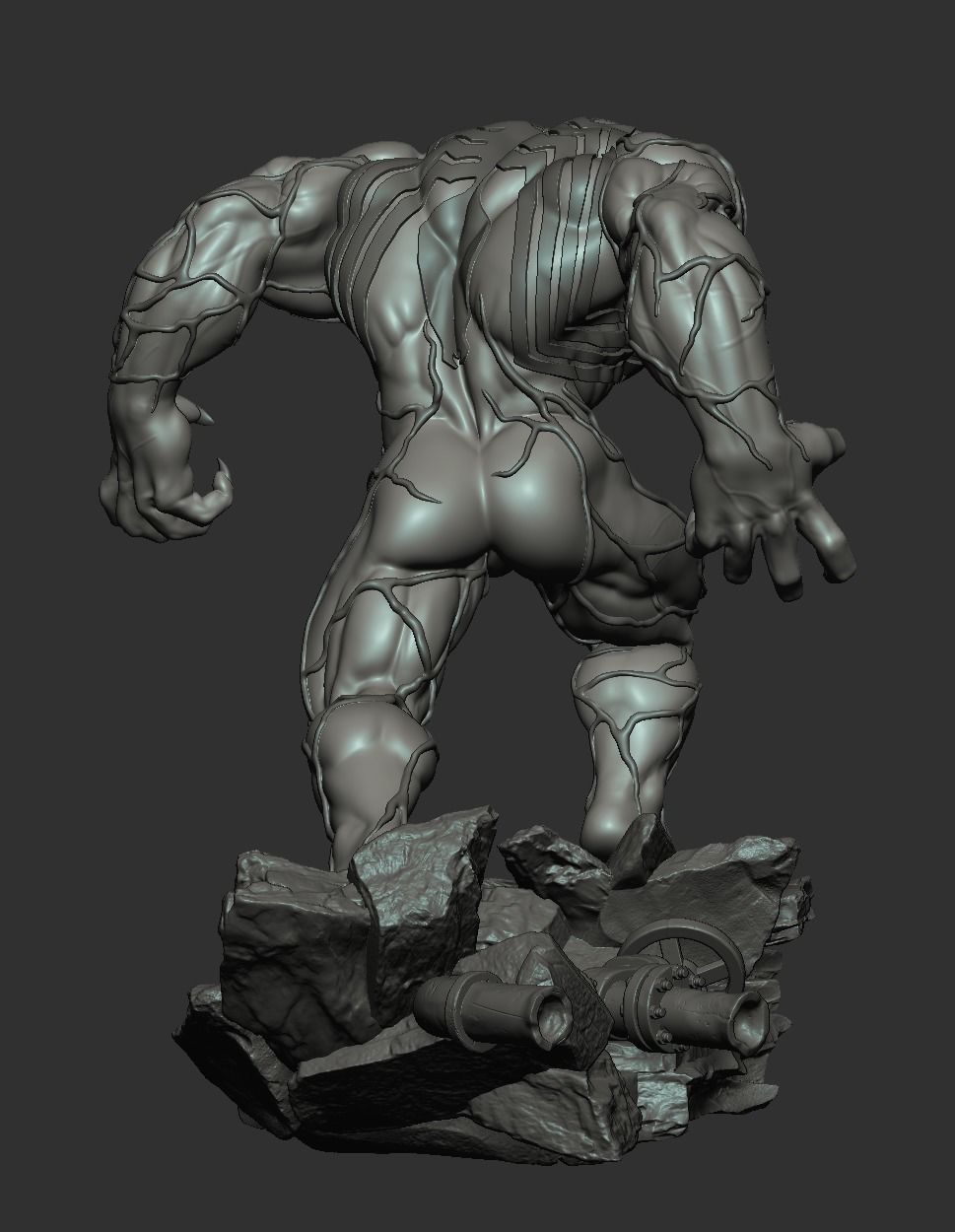 Venom 3D print model_16