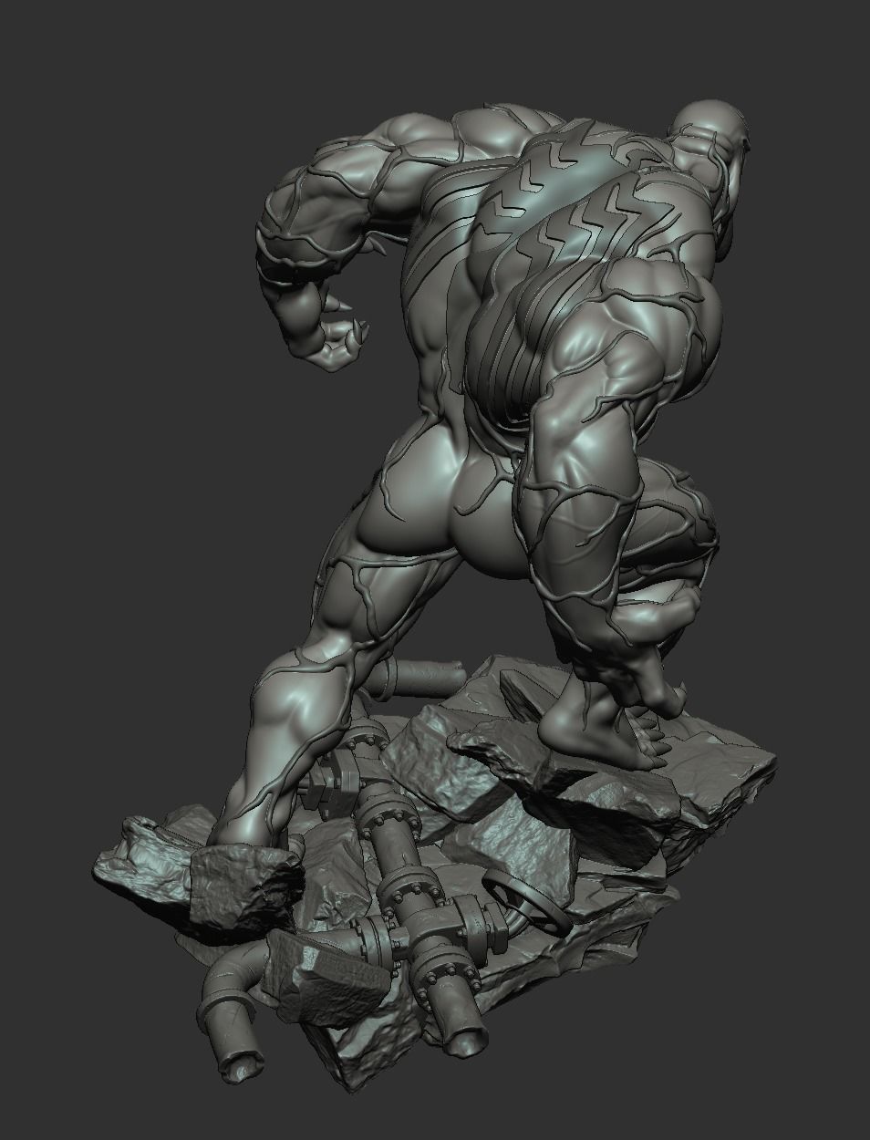 Venom 3D print model_13