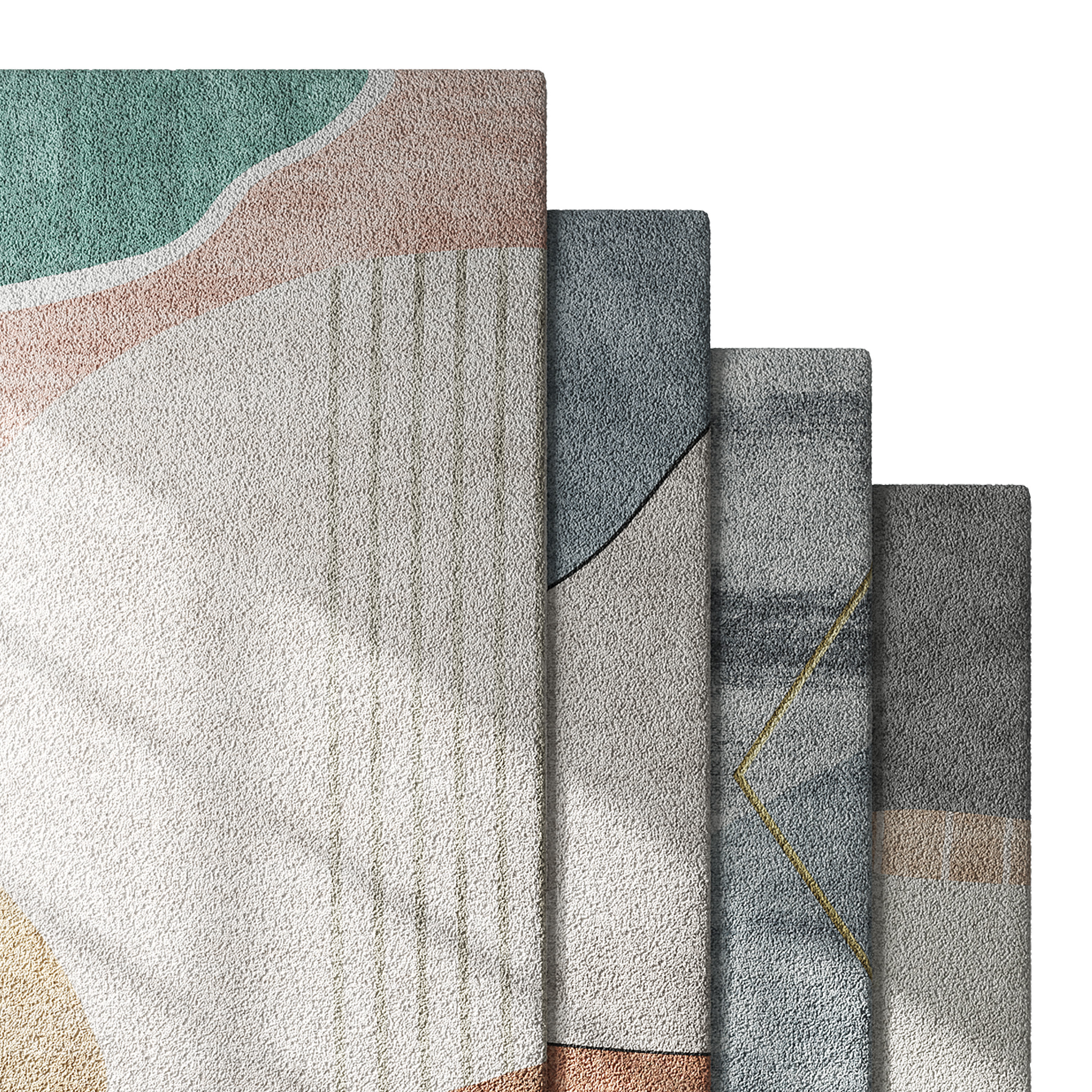 Carpet set 28 3D model_1