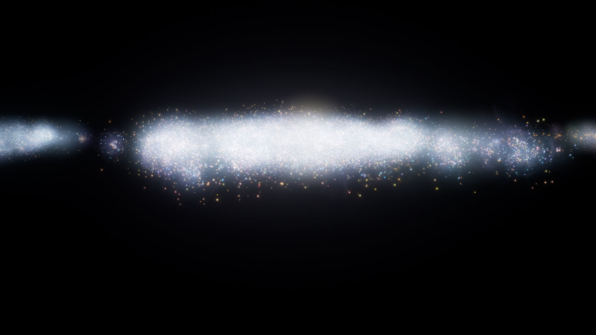 Unreal Niagara Galaxies Pack Low-poly 3D model_12