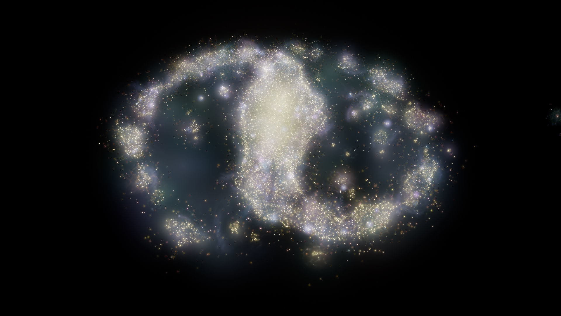 Unreal Niagara Galaxies Pack Low-poly 3D model_11