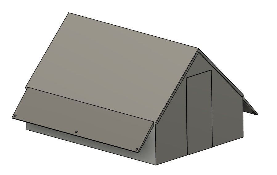 Camping Tents - H0 Scale 3D print model_4