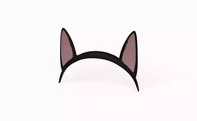 Prop67 Caracal Headband  Low-poly 3D model