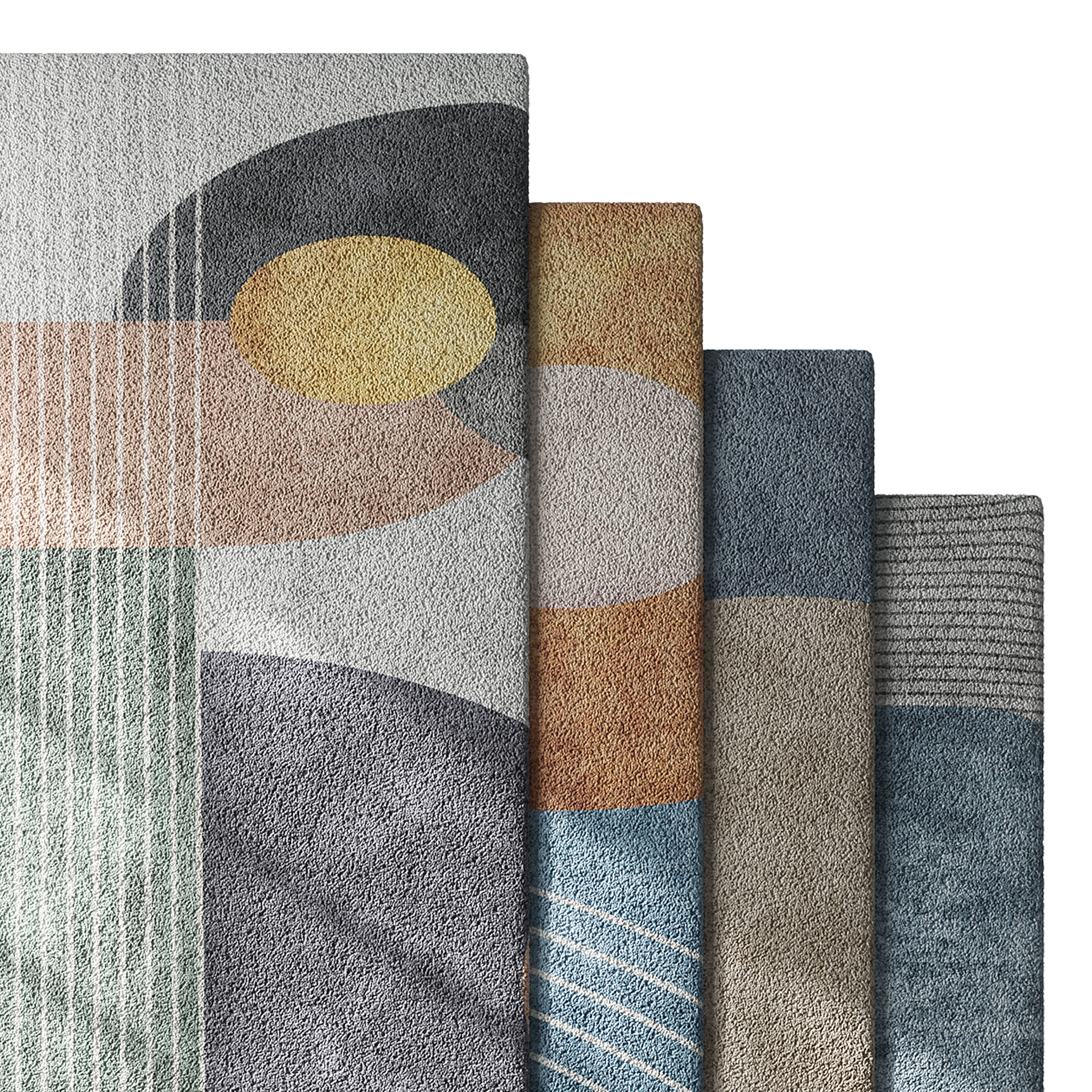 Carpet set 30 3D model_1