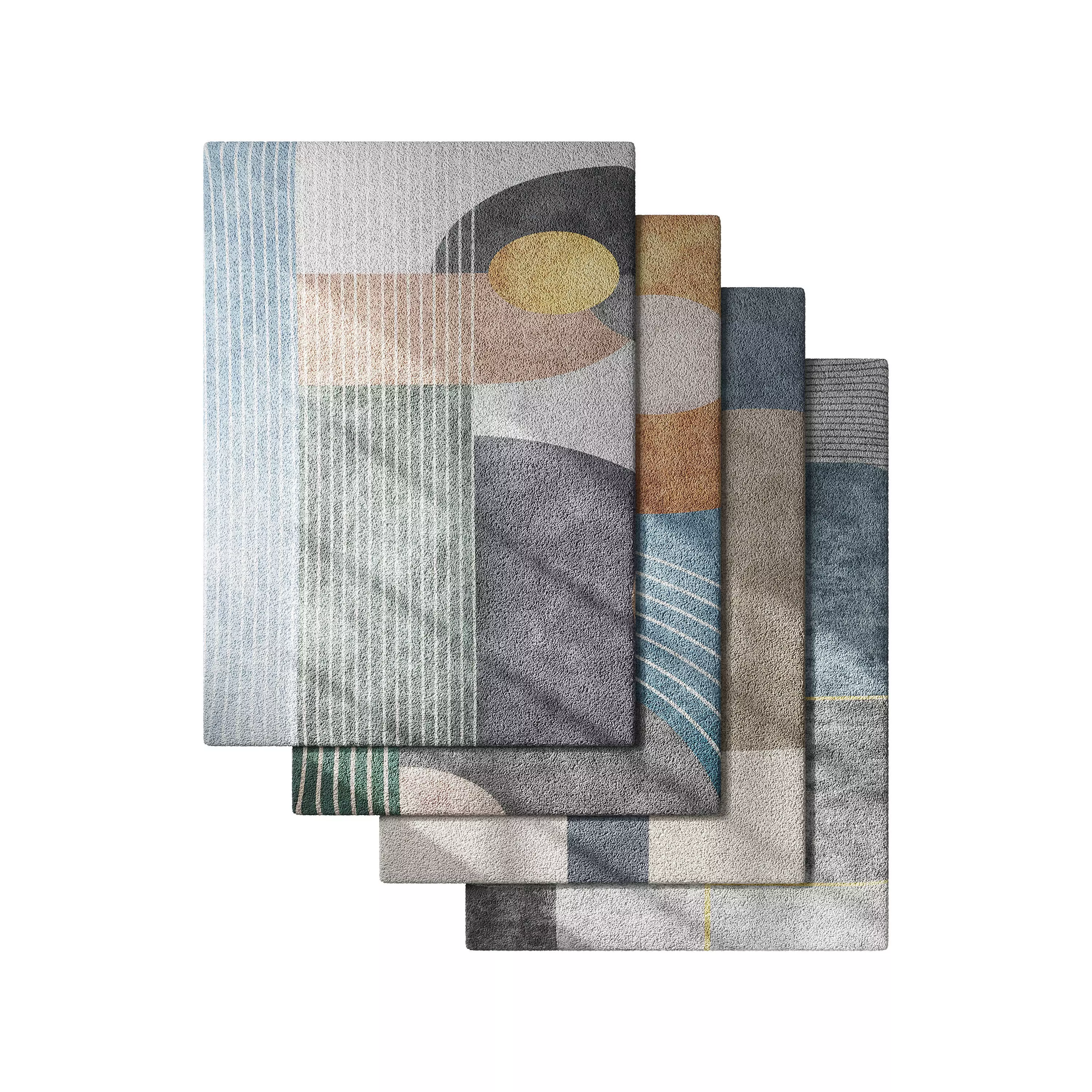 Carpet set 30 3D model_0