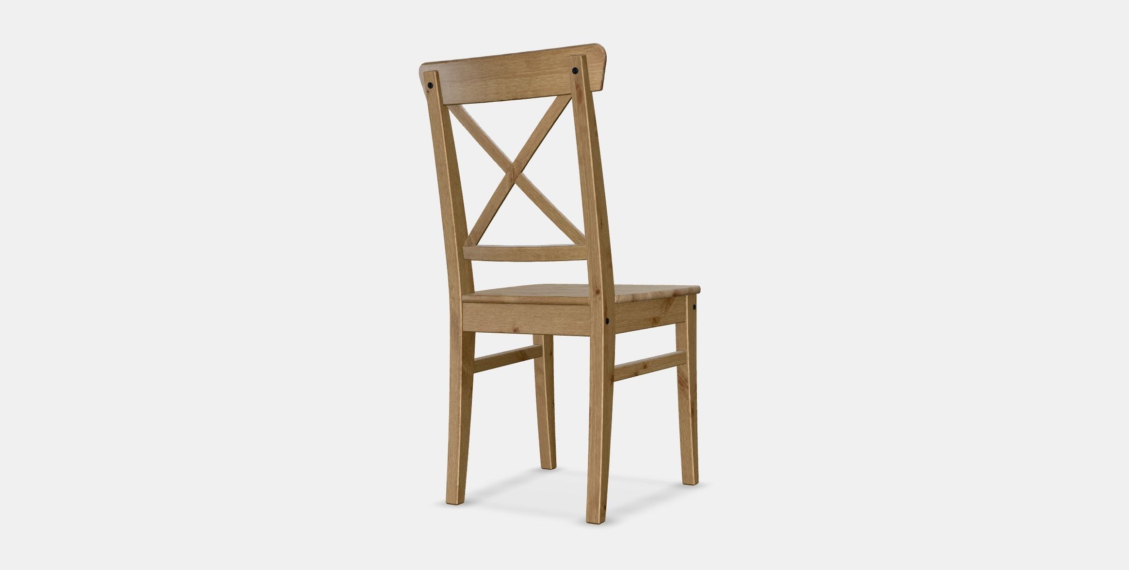 INGOLF Chair 2 Low-poly 3D model_4
