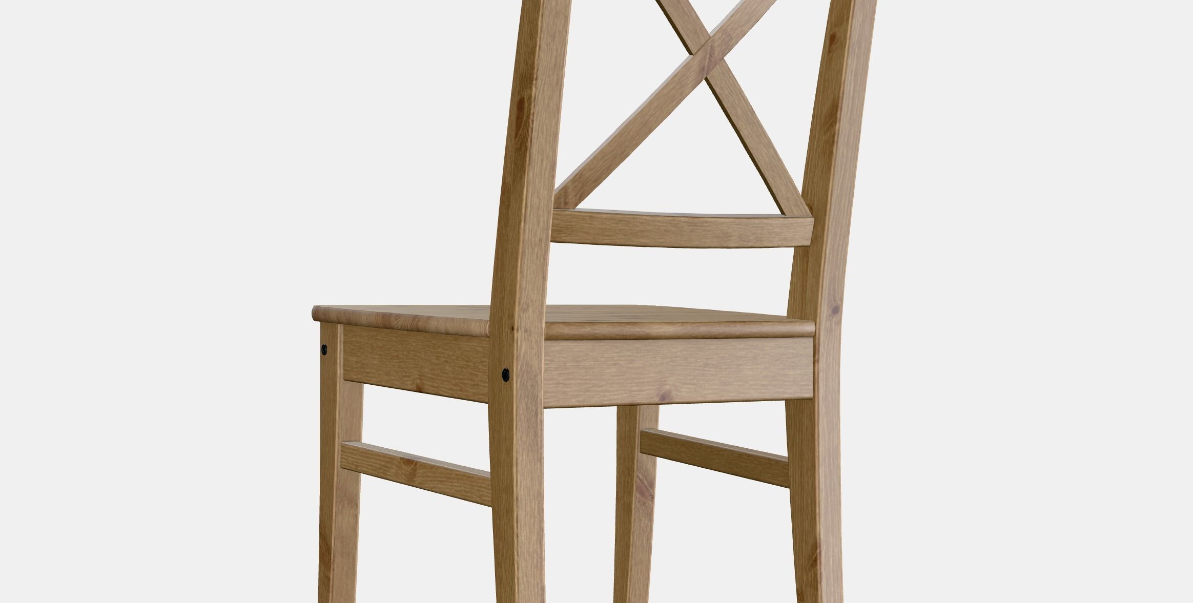 INGOLF Chair 2 Low-poly 3D model_5