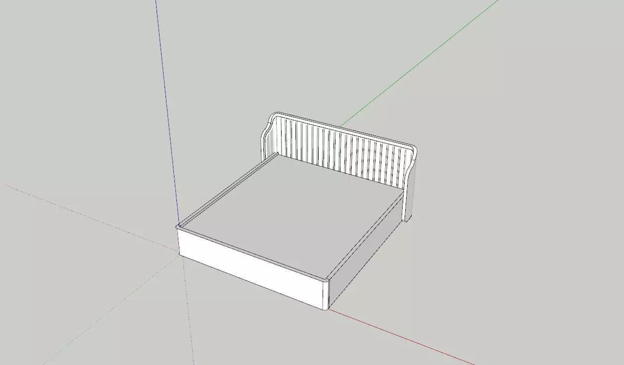 bedroom 3D model_0