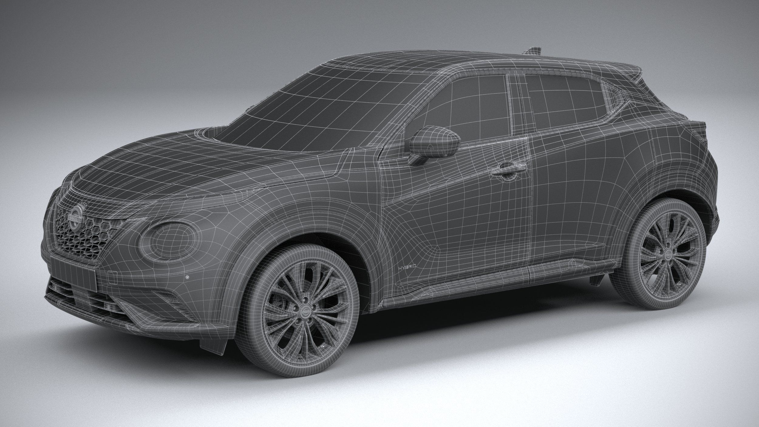 Nissan Juke N-Sport 2024 3D model_28