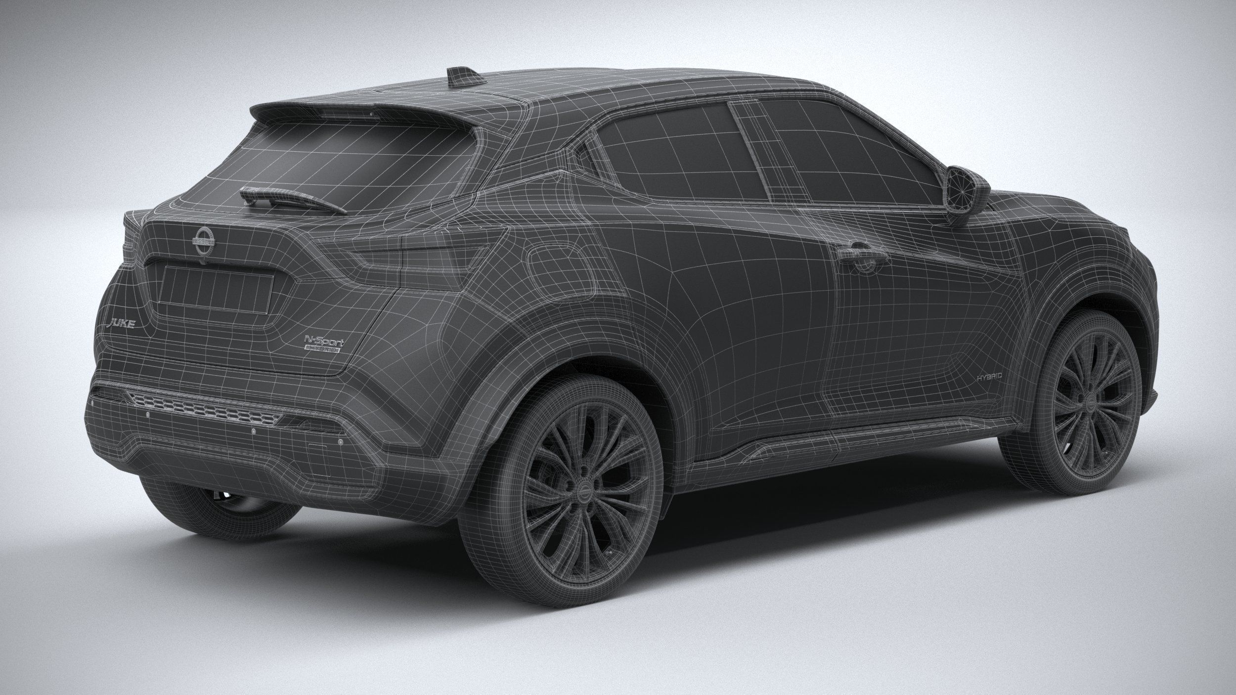 Nissan Juke N-Sport 2024 3D model_29