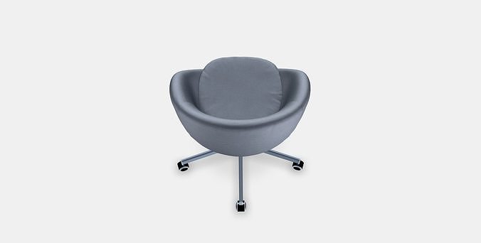 SKRUVSTA Swivel chair Low-poly 3D model