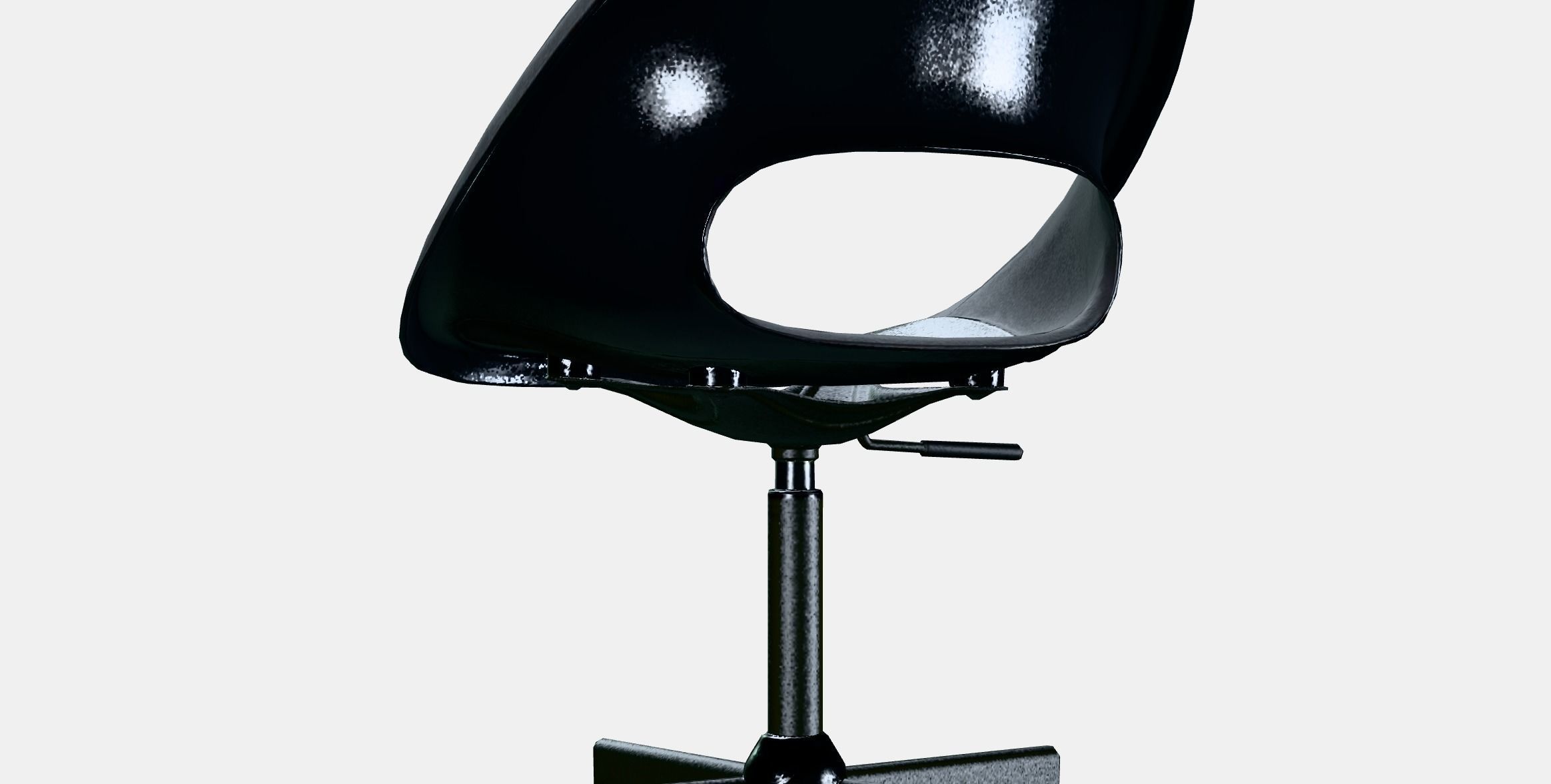 ELDBERGET - MALSKAR Swivel chair 2 Low-poly 3D model_2