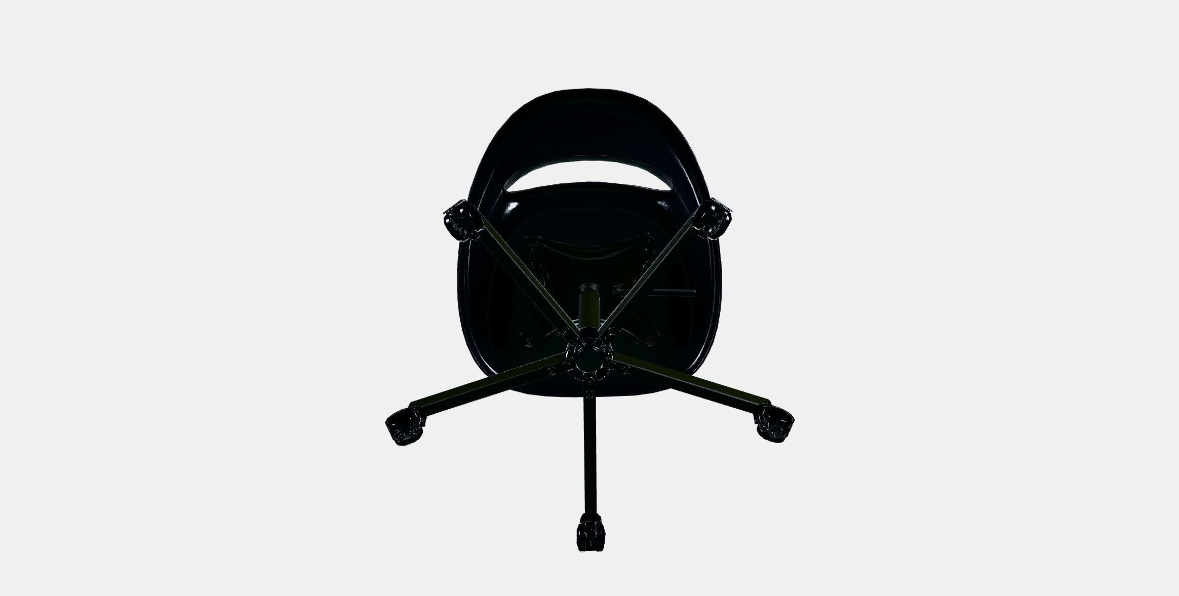 ELDBERGET - MALSKAR Swivel chair 2 Low-poly 3D model_7