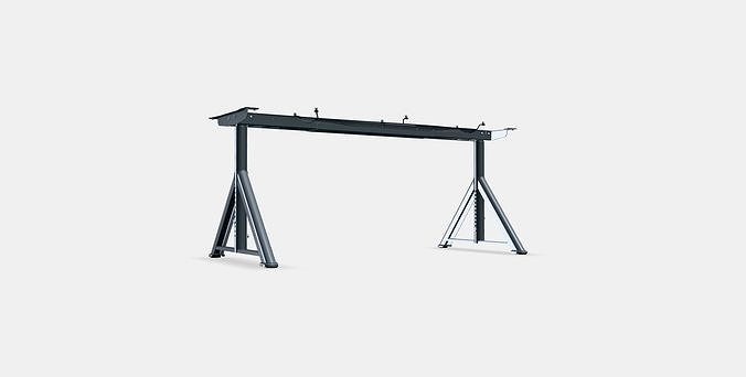 IDASEN Underframe for table top Low-poly 3D model