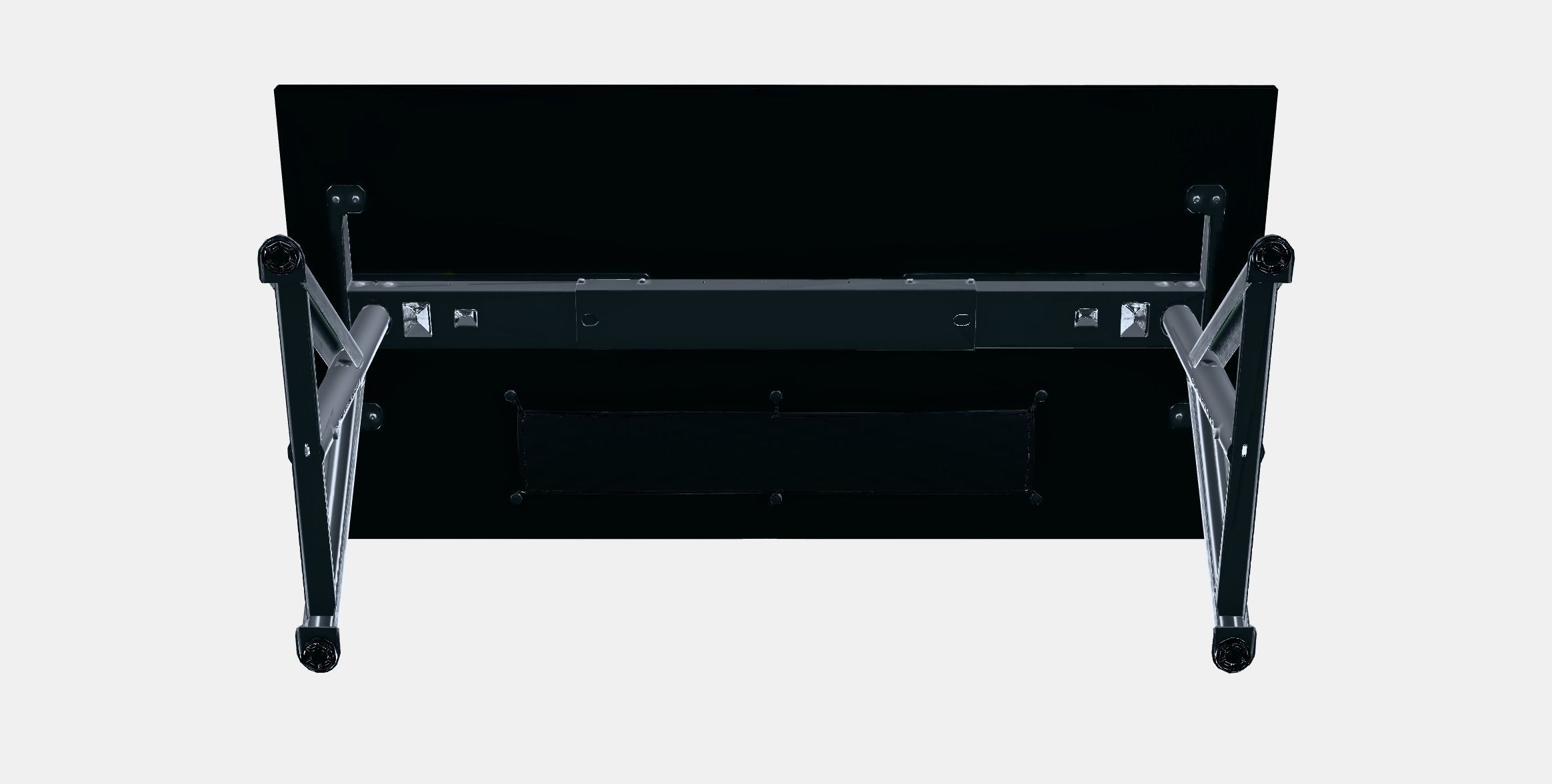 IDASEN Desk 2 Low-poly 3D model_8