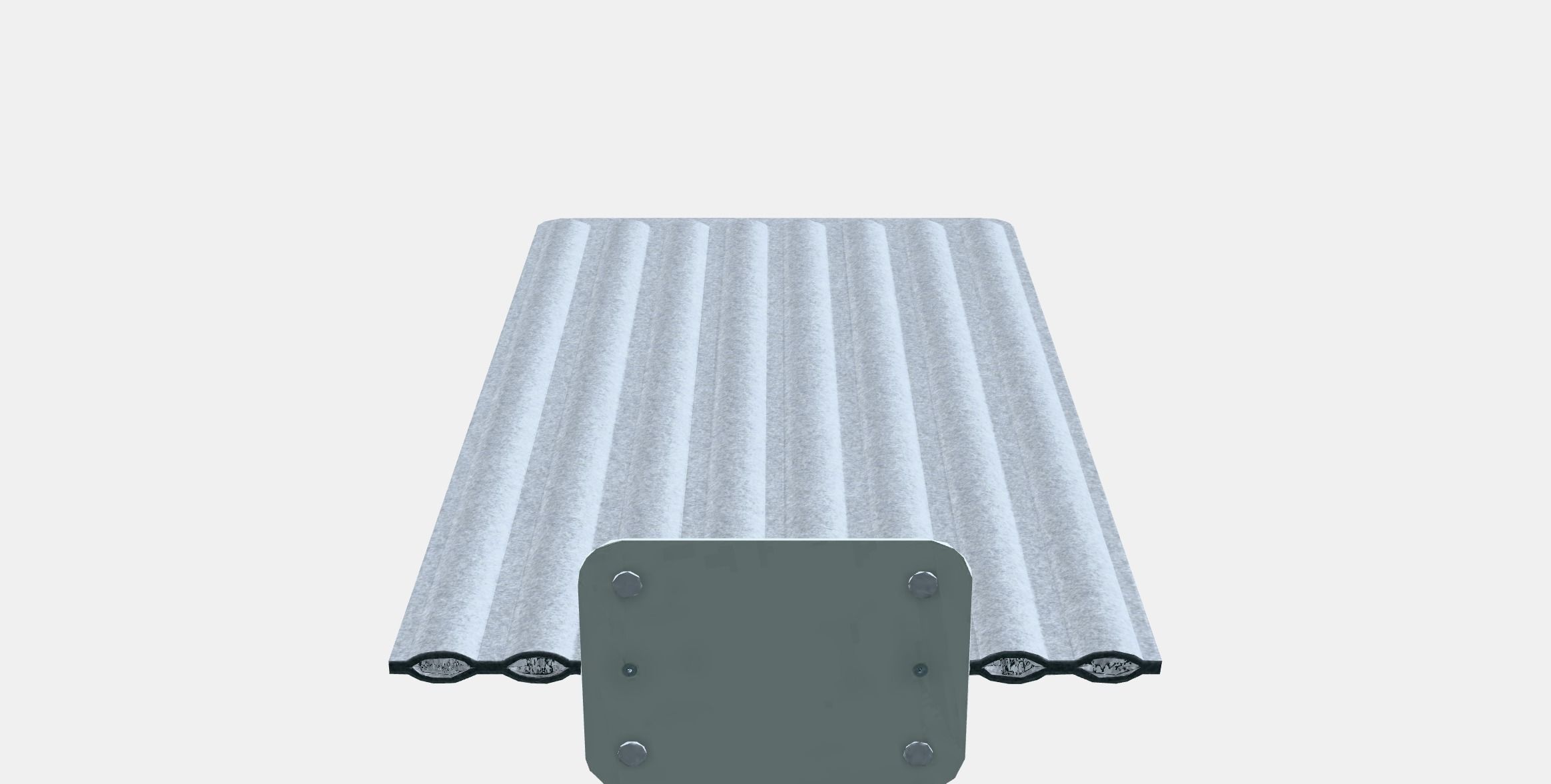 EILIF Screen freestanding Low-poly 3D model_4