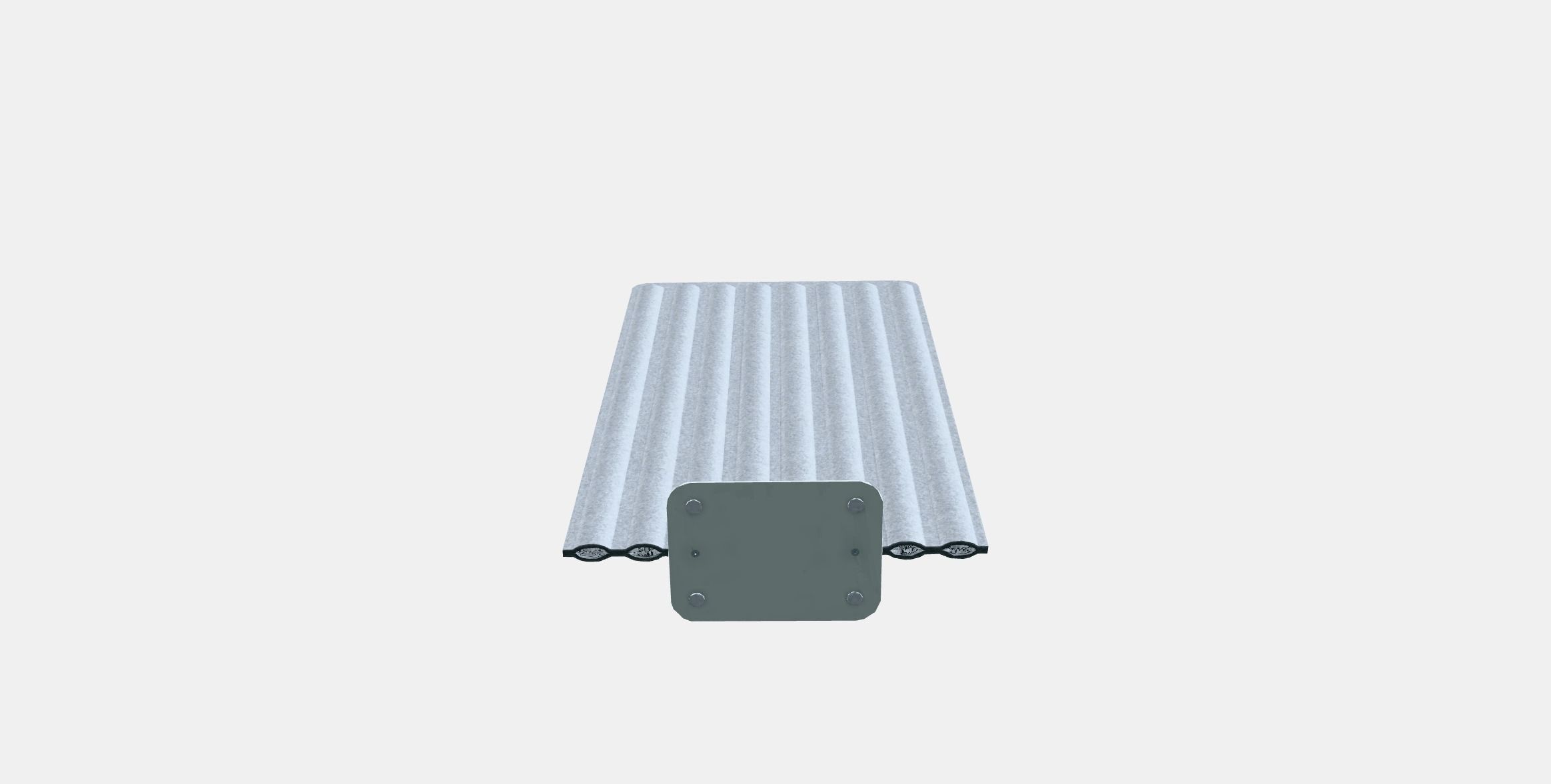 EILIF Screen freestanding Low-poly 3D model_5