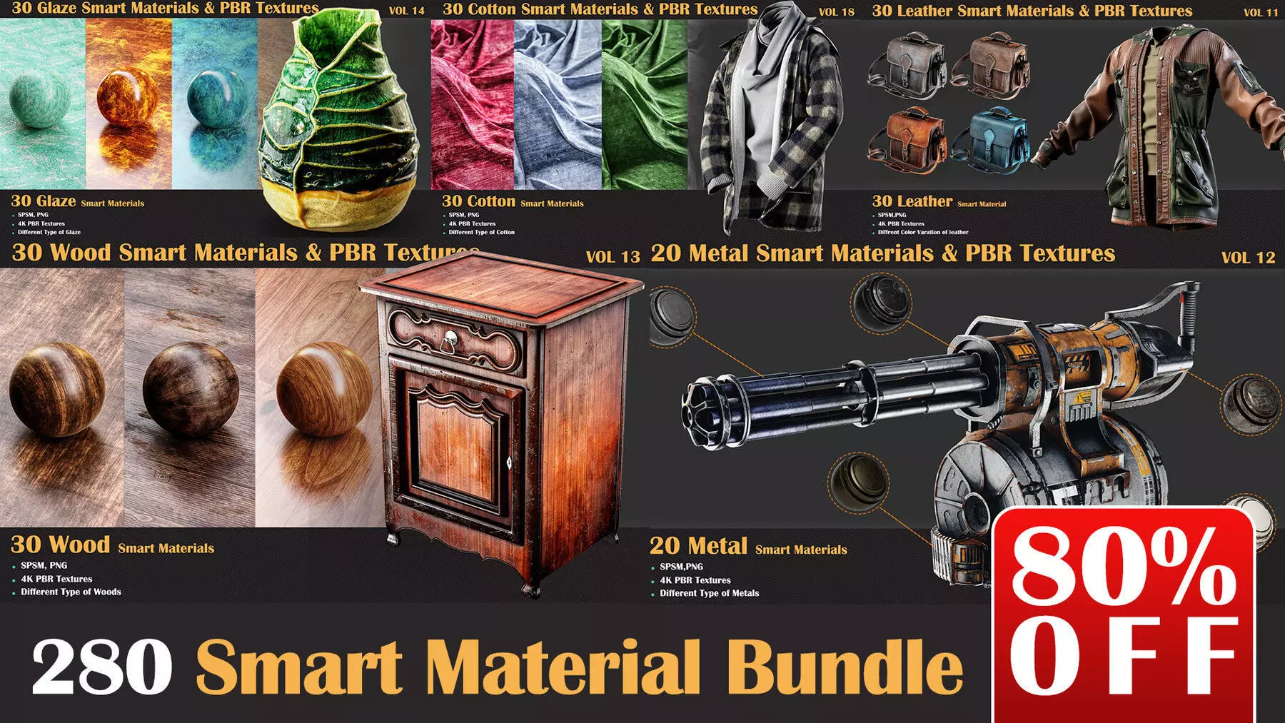 280 Smart Materials Bundle   Texture_0