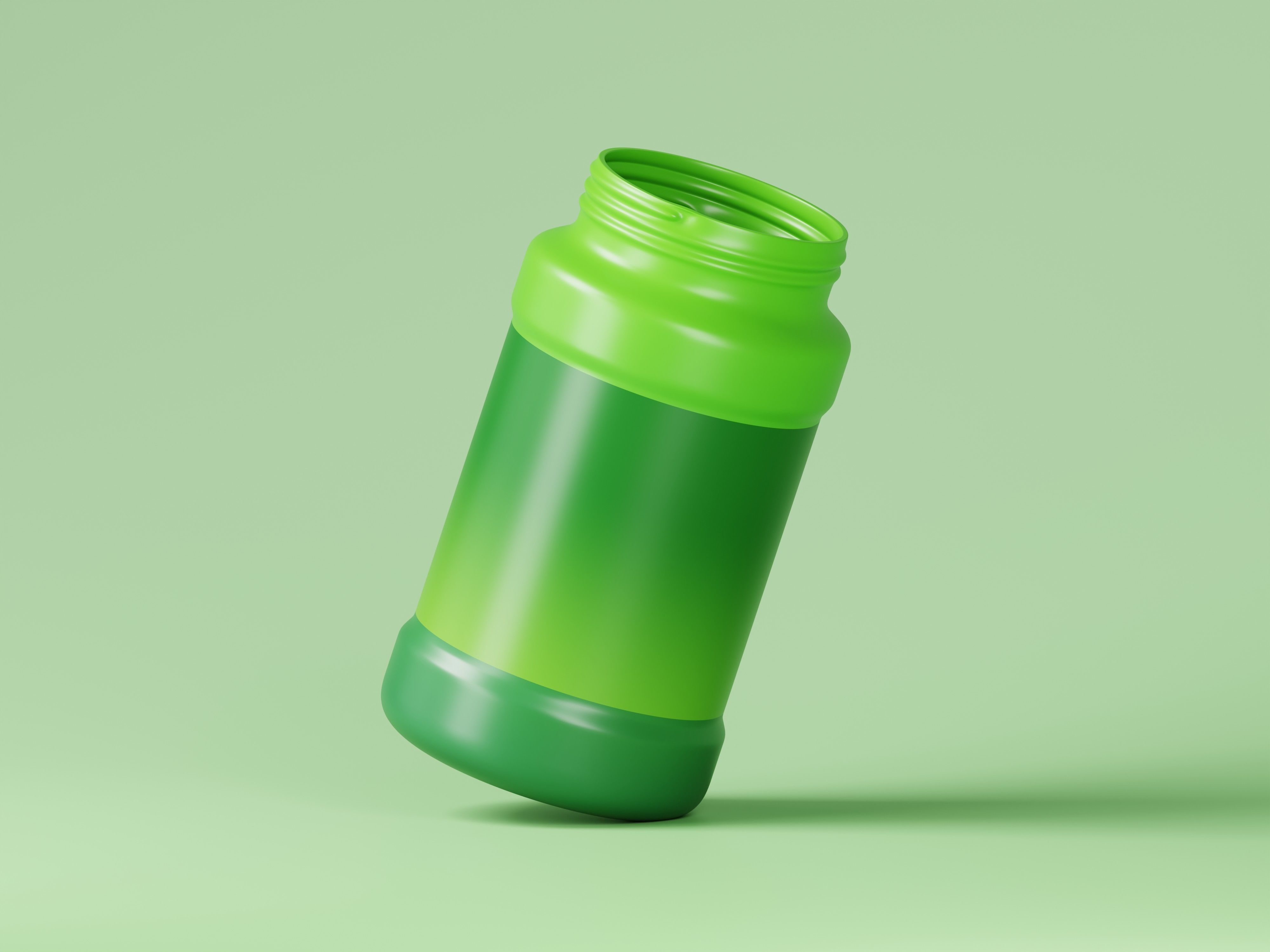 Cosmetic Product Jar 3D Model Low-poly 3D model_7