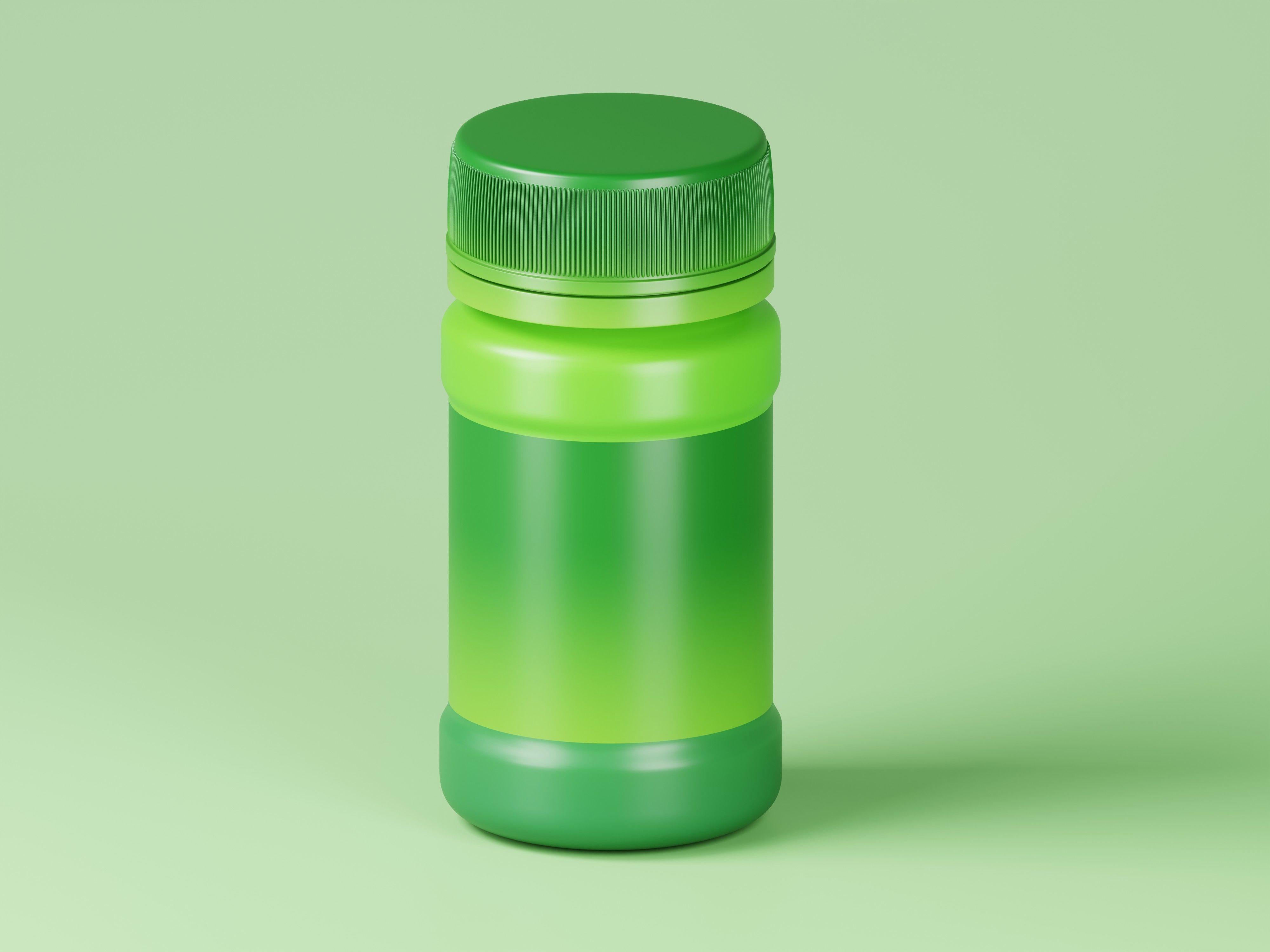 Cosmetic Product Jar 3D Model Low-poly 3D model_3