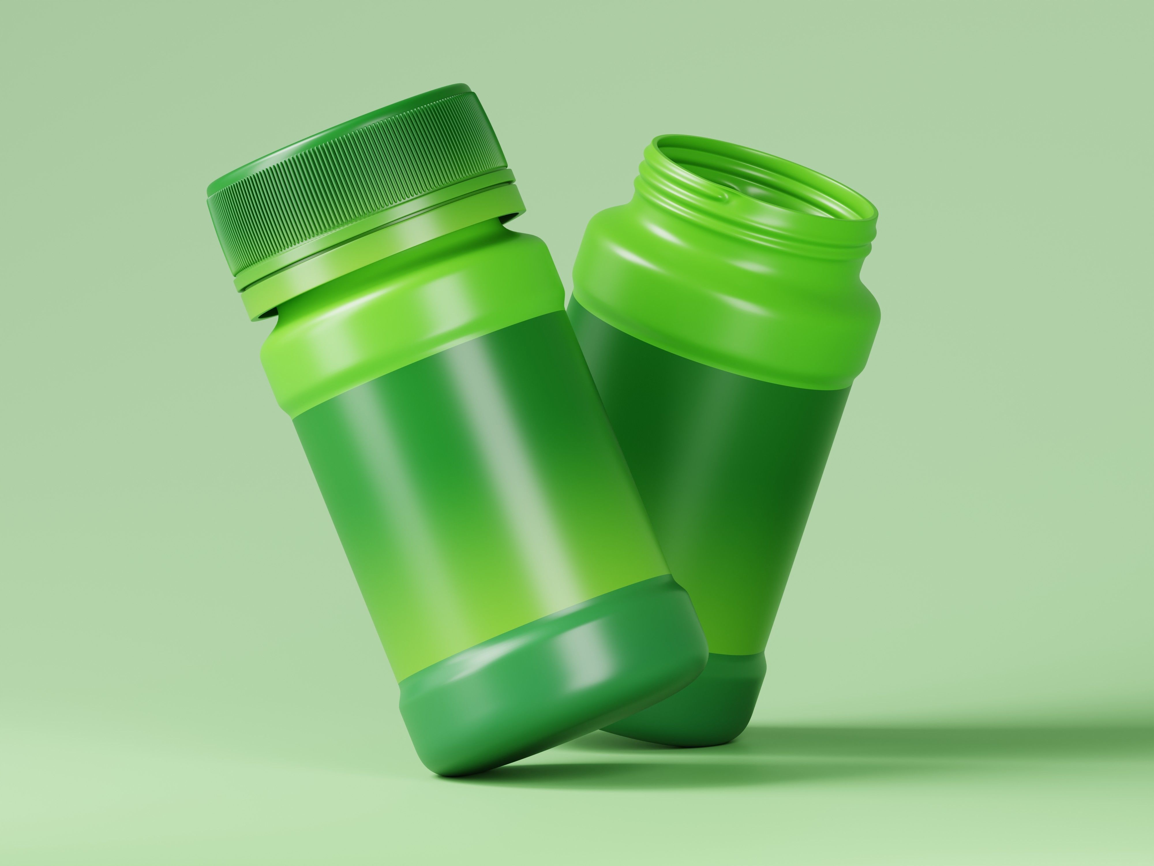 Cosmetic Product Jar 3D Model Low-poly 3D model_8