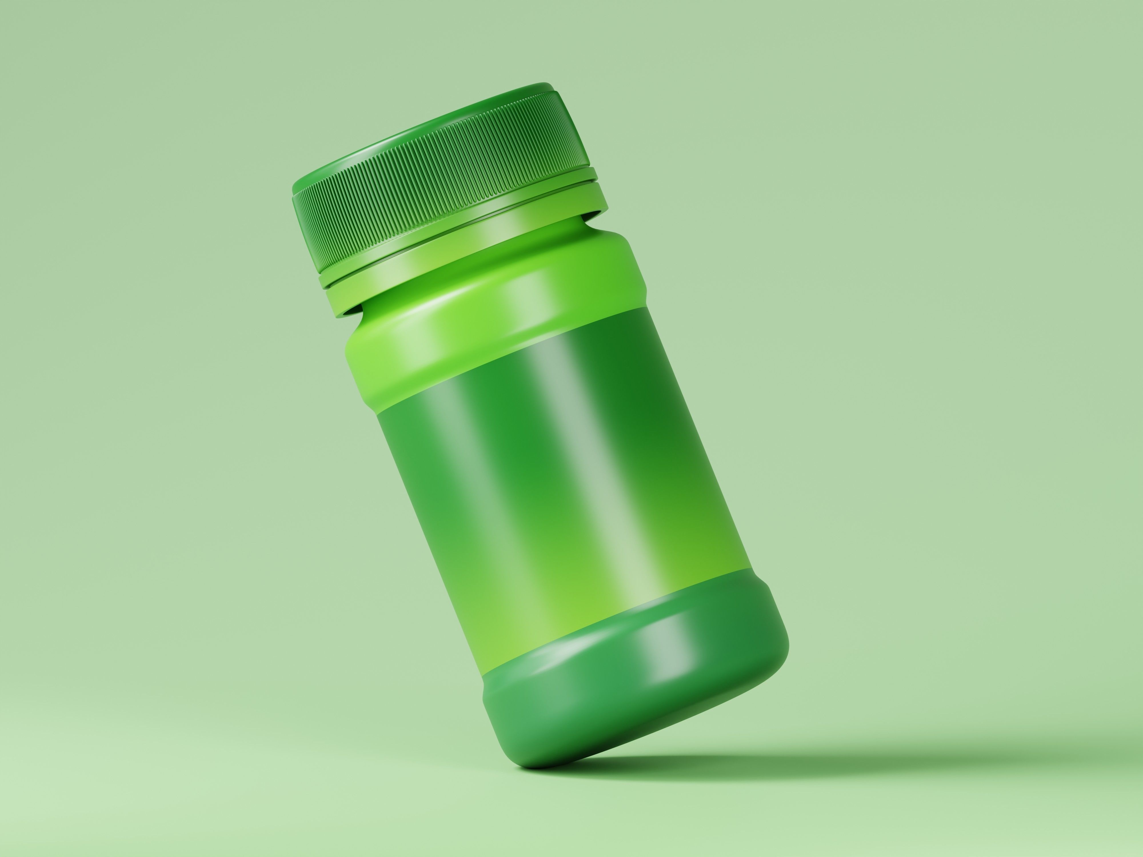 Cosmetic Product Jar 3D Model Low-poly 3D model_6