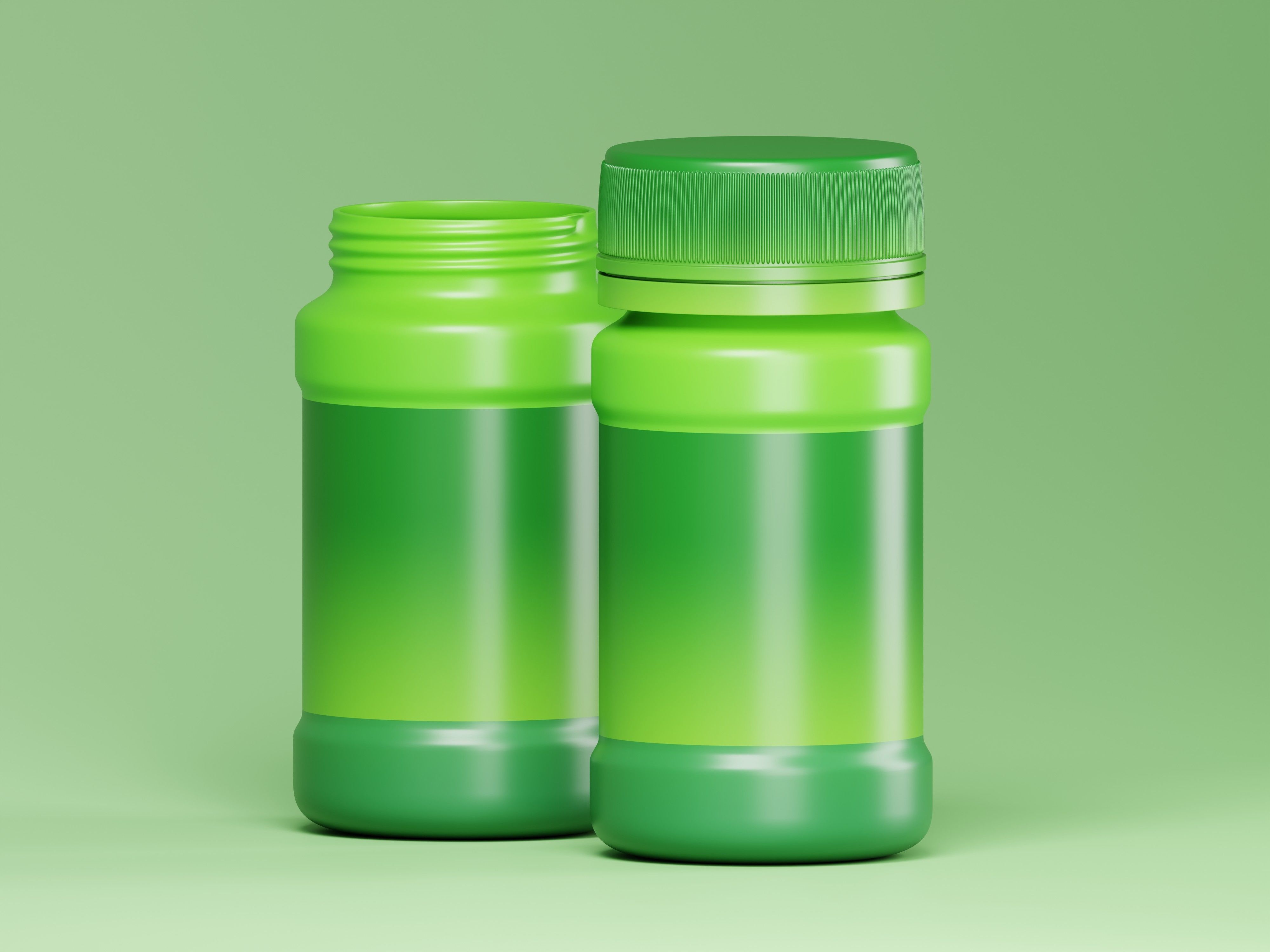 Cosmetic Product Jar 3D Model Low-poly 3D model_5