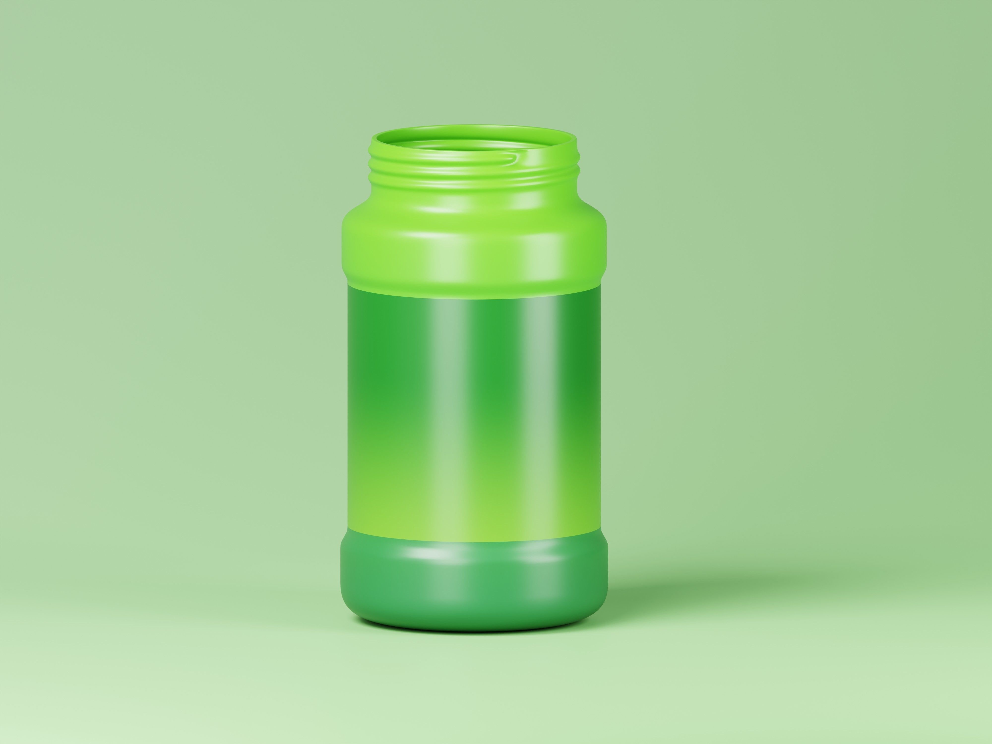 Cosmetic Product Jar 3D Model Low-poly 3D model_4