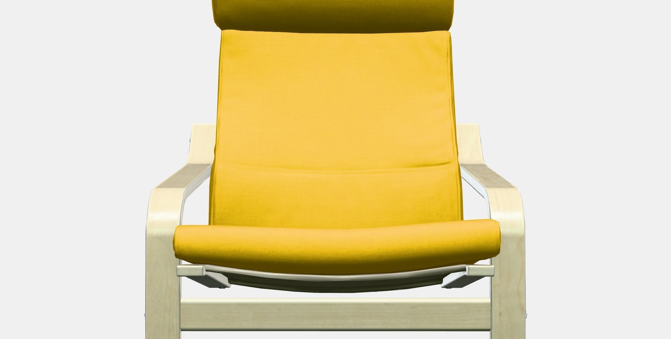 POANG Armchair 5 Low-poly 3D model_10