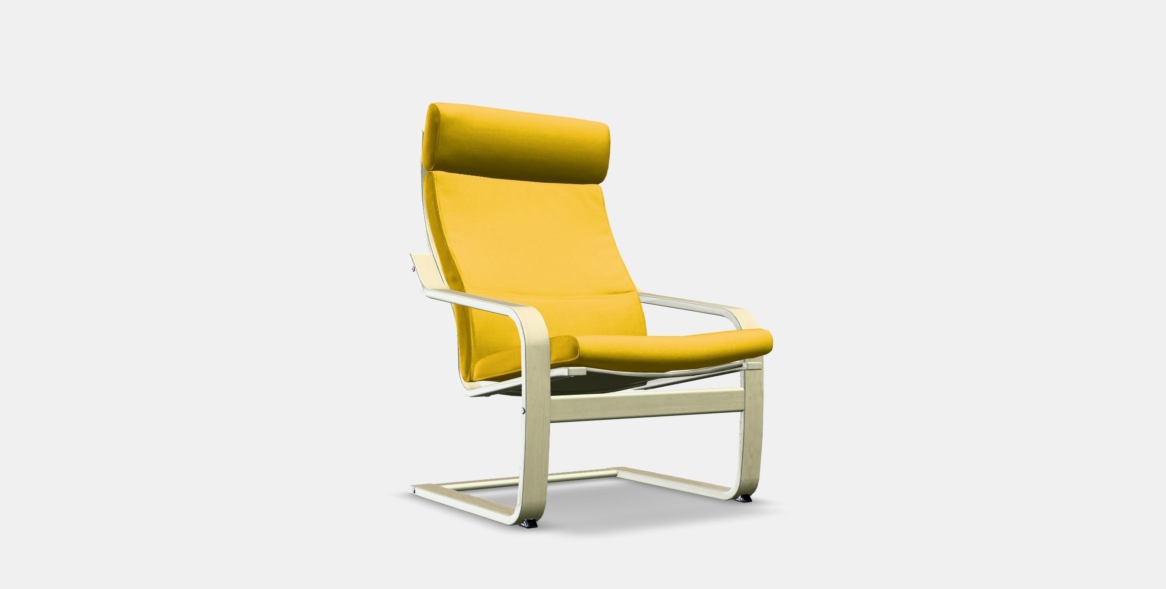 POANG Armchair 5 Low-poly 3D model_2