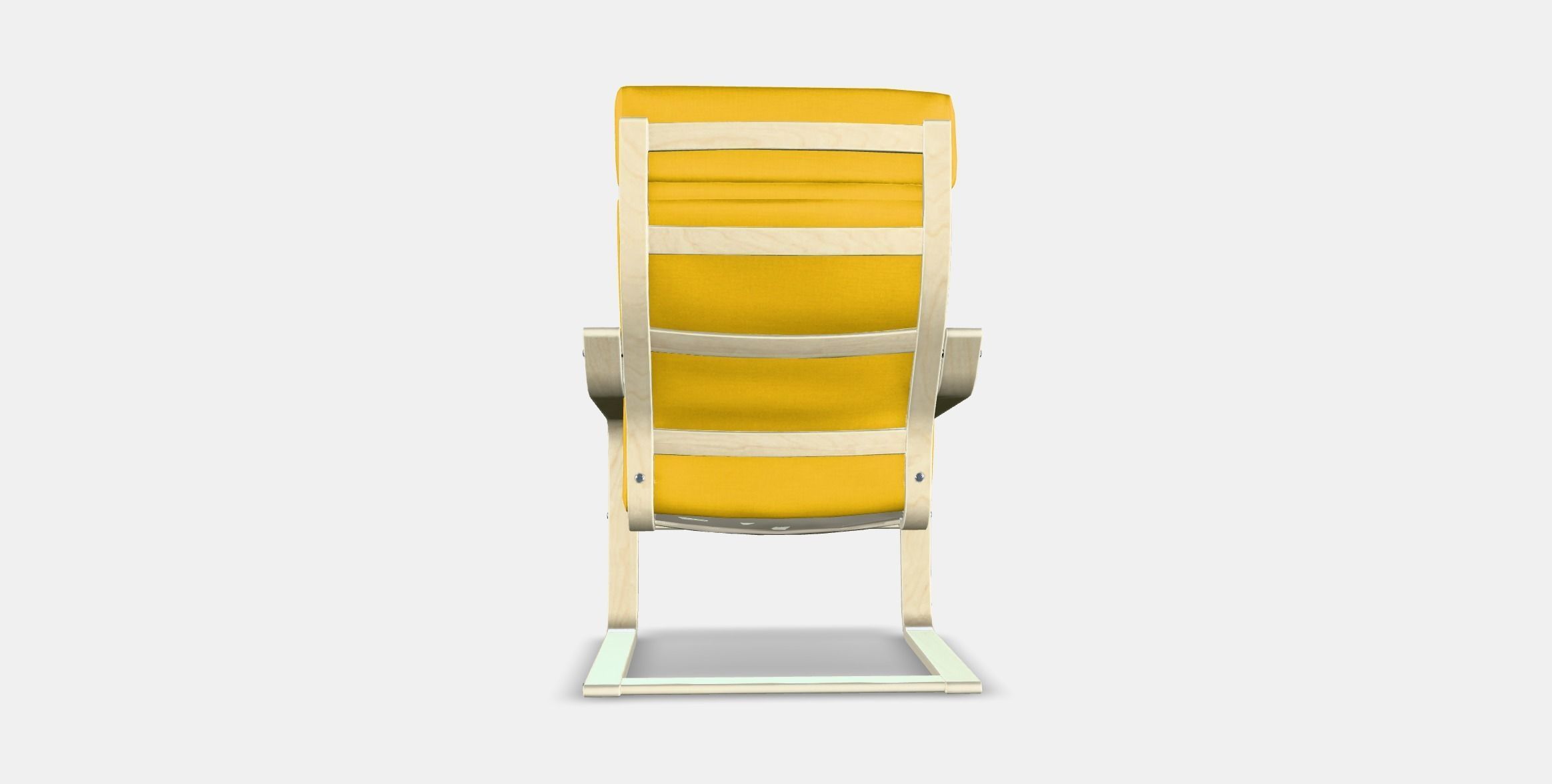 POANG Armchair 5 Low-poly 3D model_14