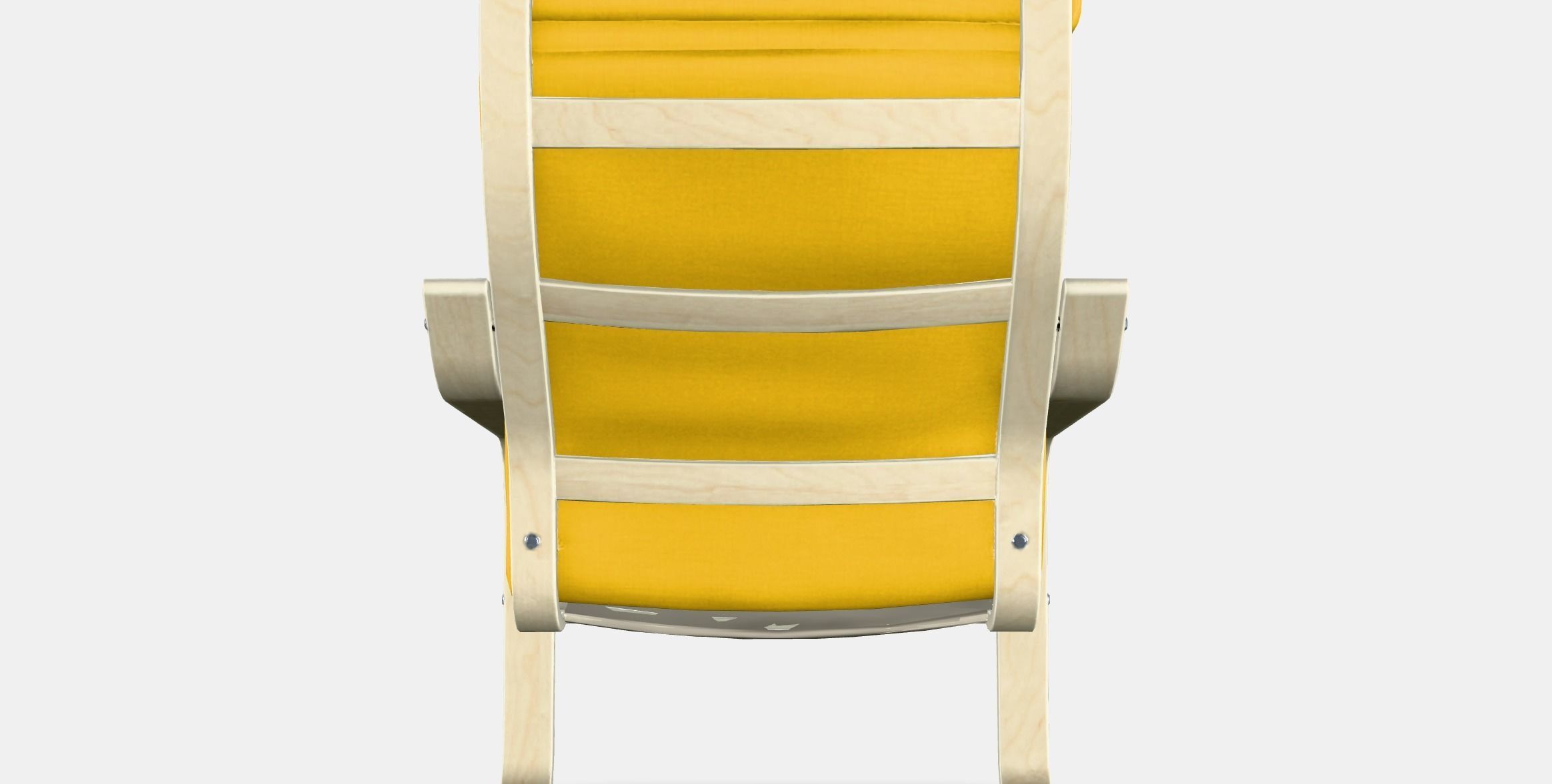 POANG Armchair 5 Low-poly 3D model_15