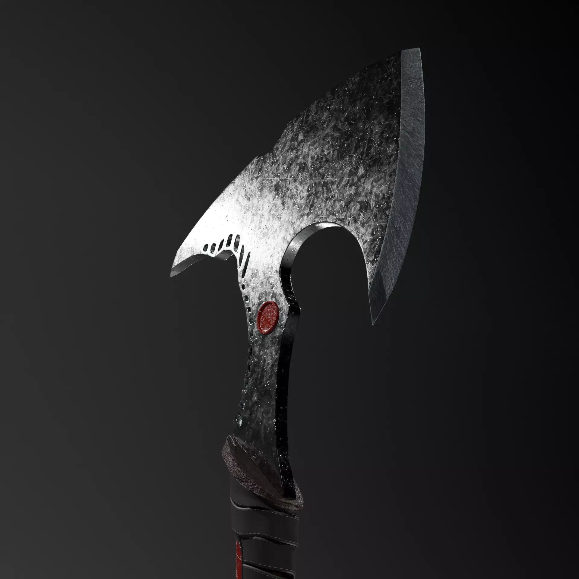 Nordic Axe 3D model_0