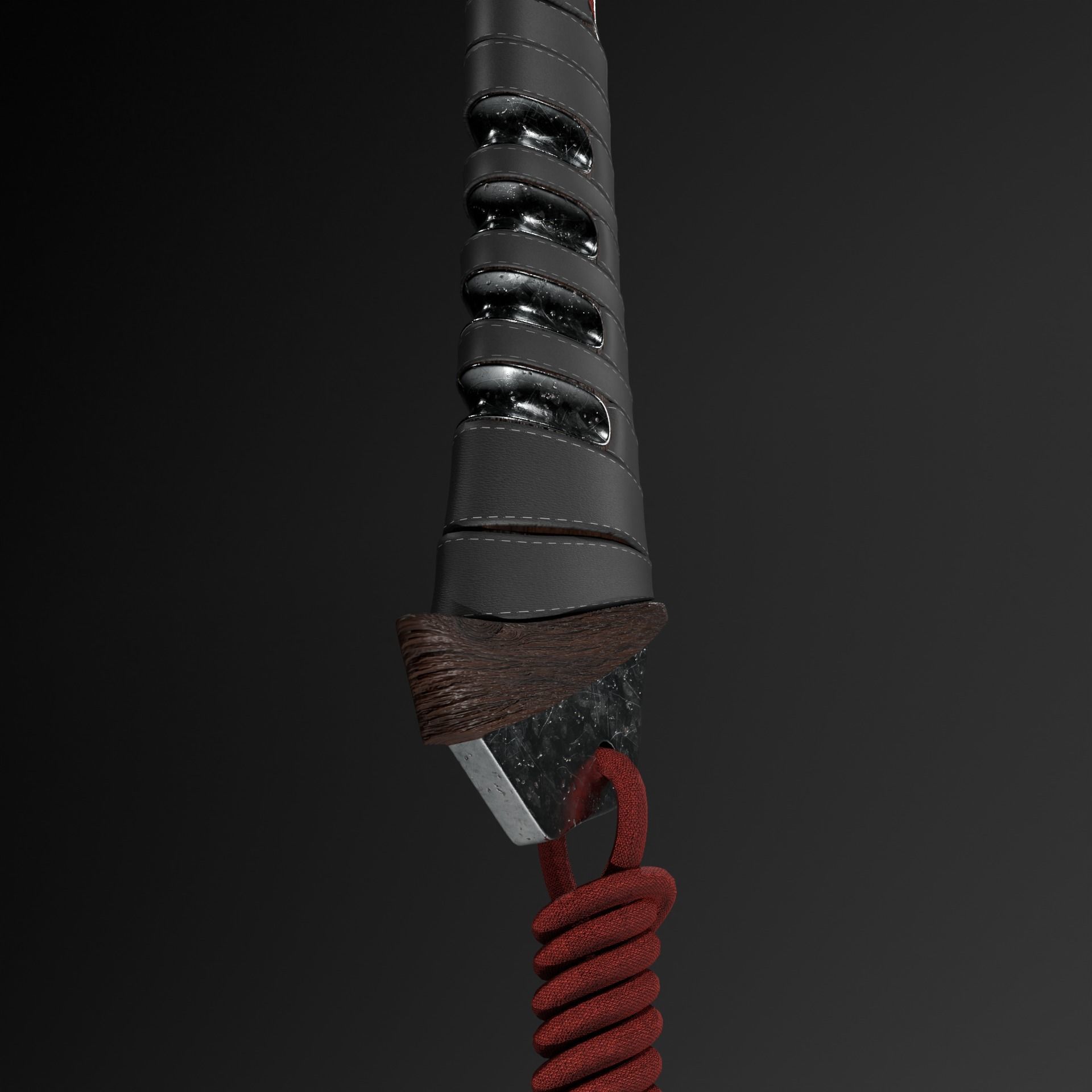 Nordic Axe 3D model_6
