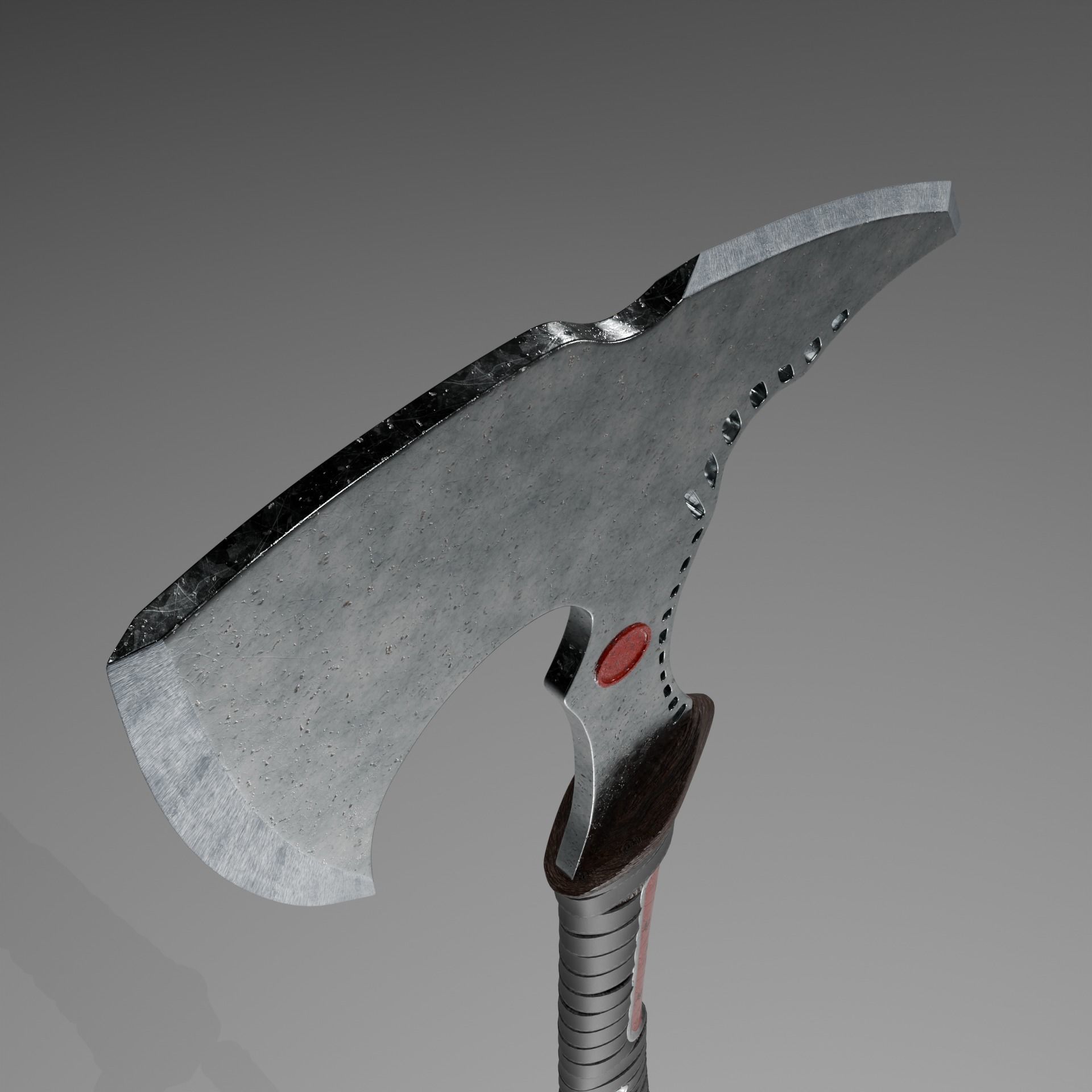 Nordic Axe 3D model_5