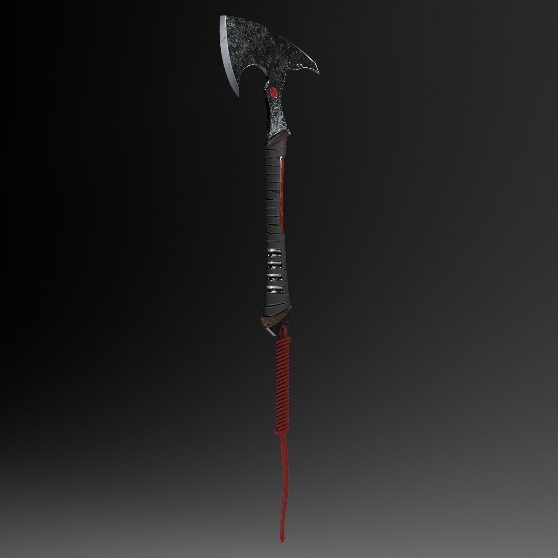 Nordic Axe 3D model_2